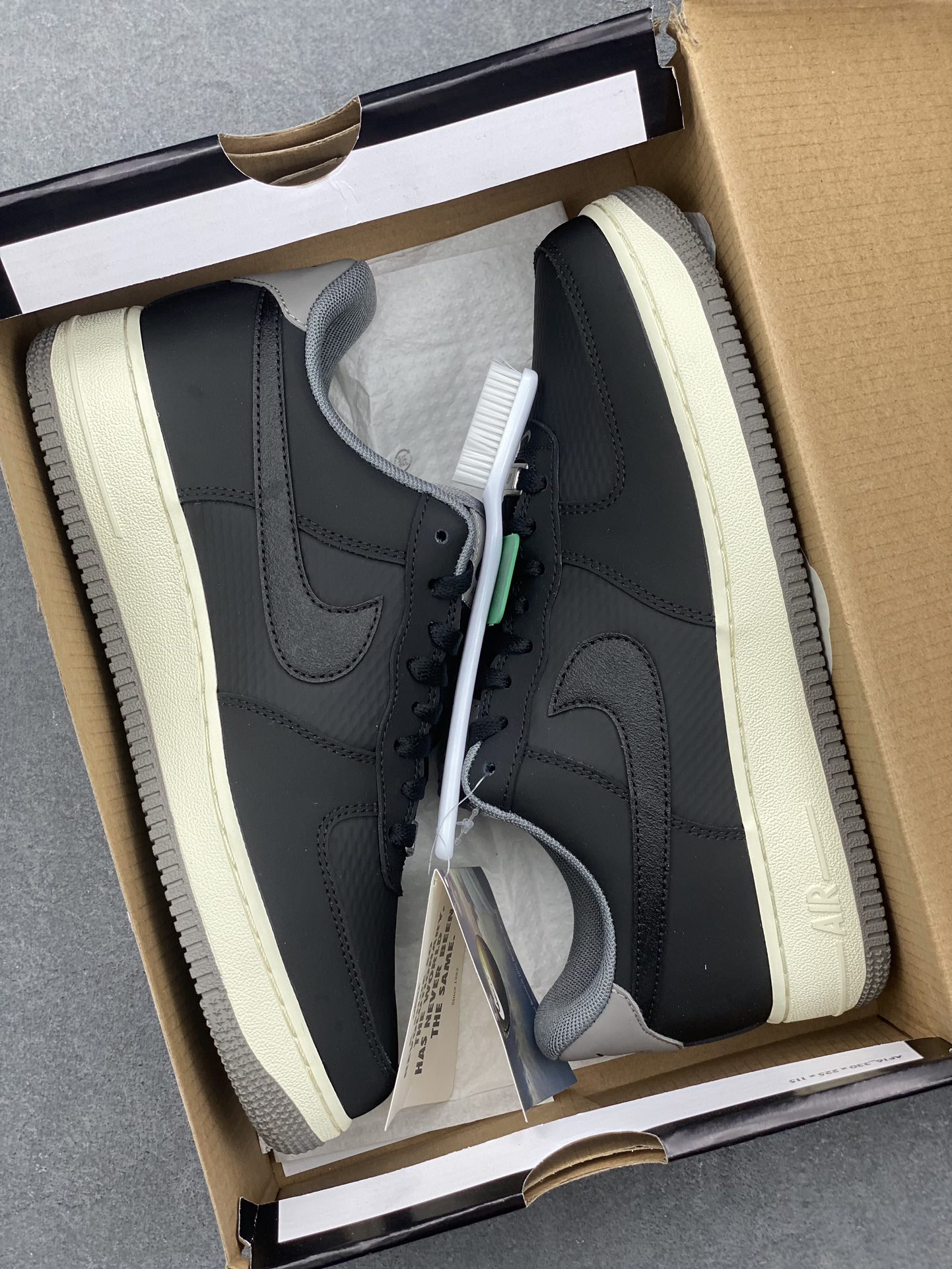 Nike Air Force 1 Low Black Grey Casual Sneaker - Style FZ5225-001 10 i1731516622 802 3