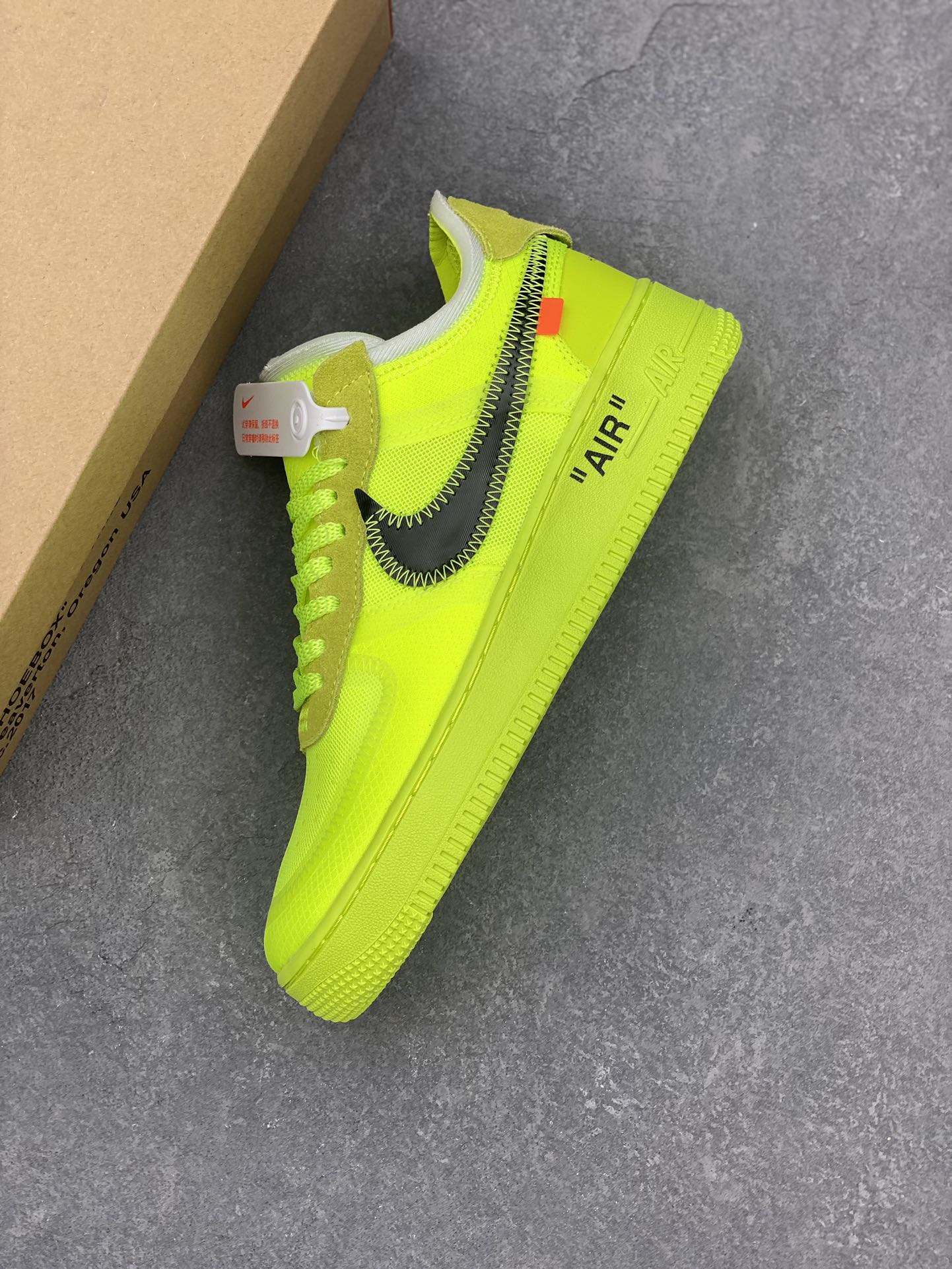Nike AIR FORCE 1 '07 LX, Low-Top Sneakers,Honeycomb Cushion,Neon Yellow Color 8 i1731516846 2161 2