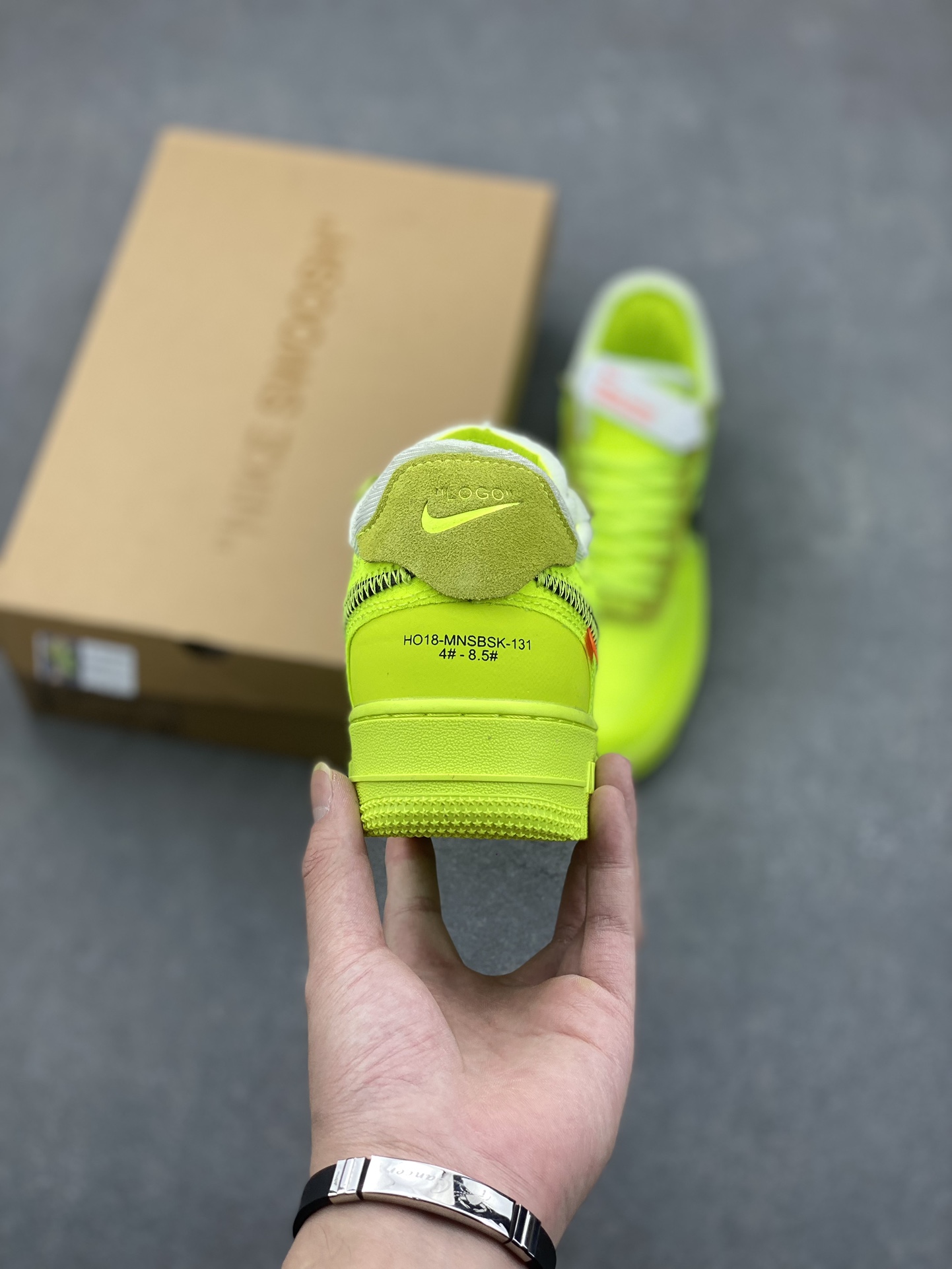 Nike AIR FORCE 1 '07 LX, Low-Top Sneakers,Honeycomb Cushion,Neon Yellow Color 5 i1731516846 6031 4