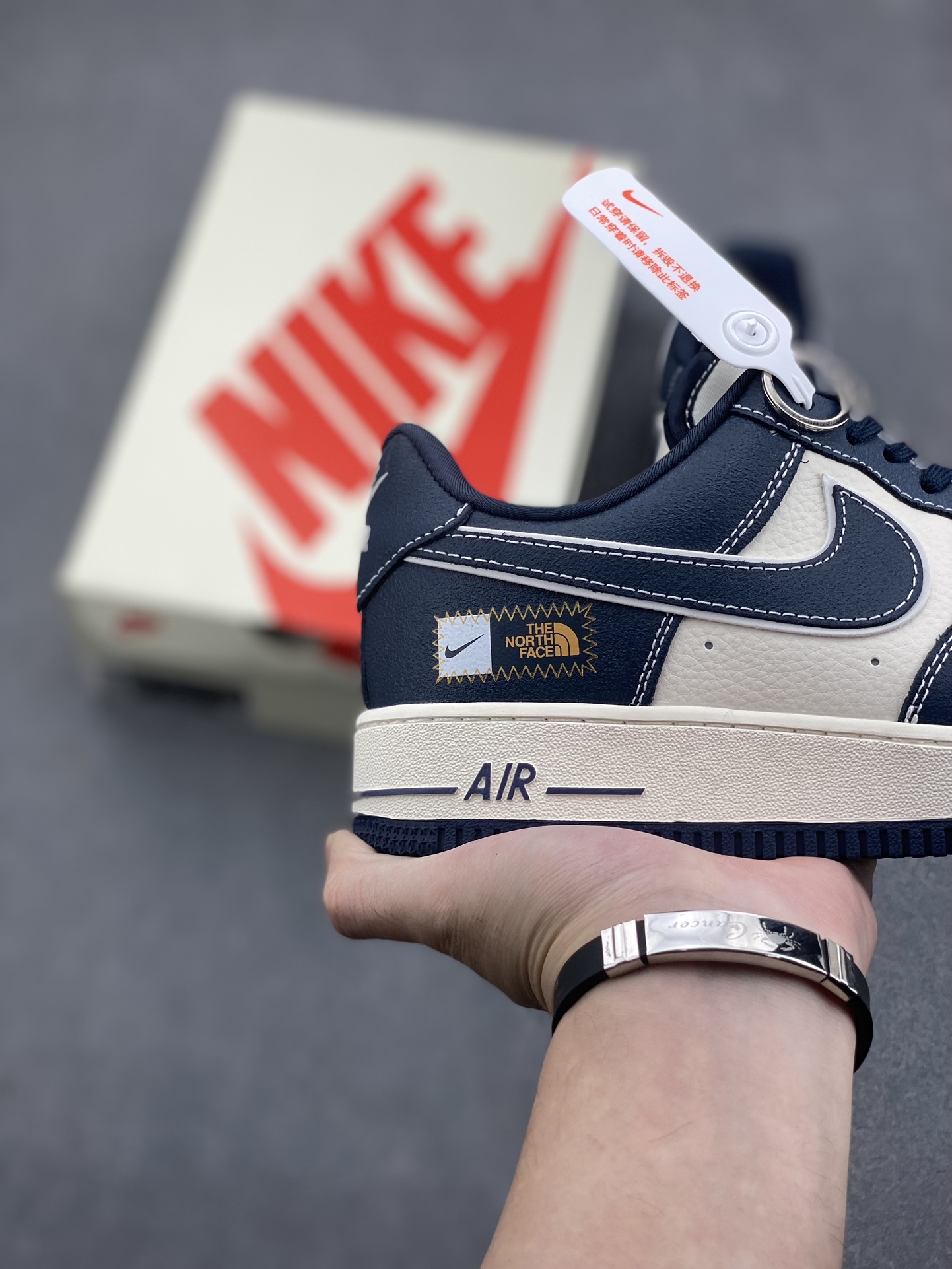 Nike Air Force 1 '07 Low The North Face CDG Sneakers - Deep Blue 6 i1731516893 4824 3