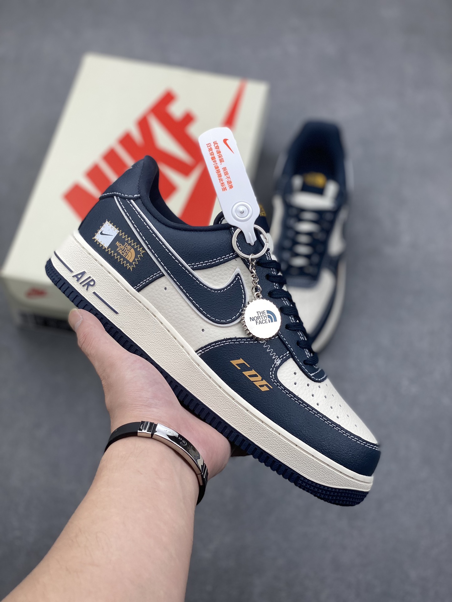 Nike Air Force 1 '07 Low The North Face CDG Sneakers - Deep Blue 2 i1731516894 8964 8