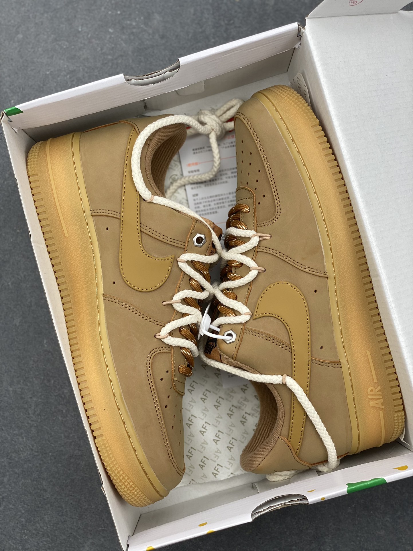Nike Air Force 1 Low Wheat Mocha, Men's Sneakers - CJ9197-102, All Sizes 10 i1731517287 7781 5