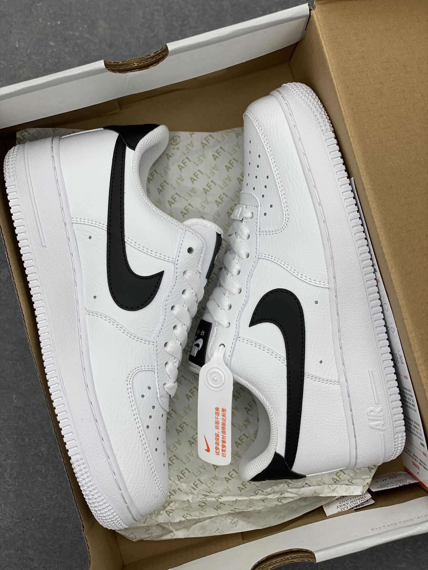 Nike Air Force 1 Low White Black, Original Quality, Multiple Sizes Available 10 i1731601548 2413 5