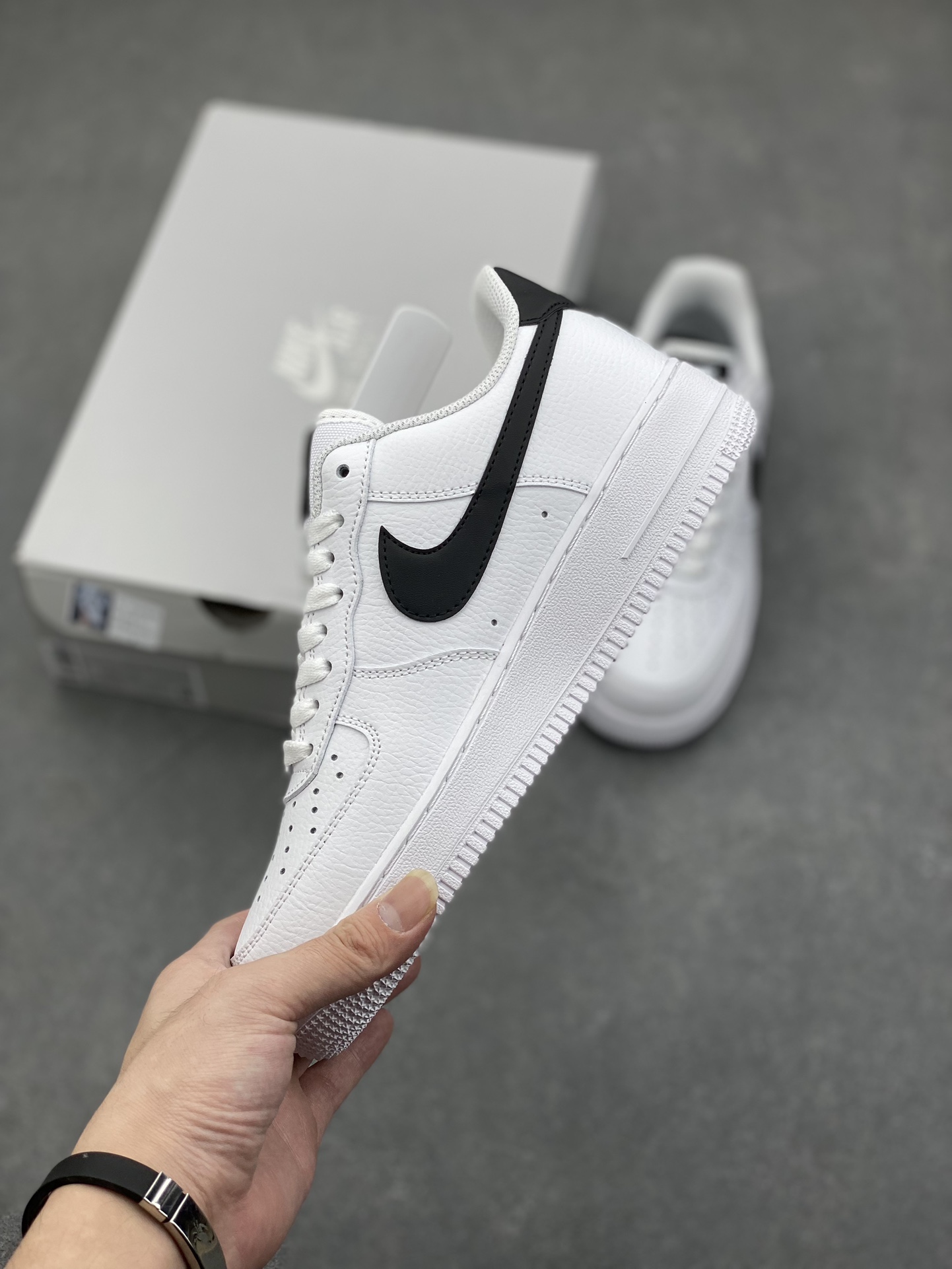Nike Air Force 1 Low White Black, Original Quality, Multiple Sizes Available 4 i1731601548 4513 8