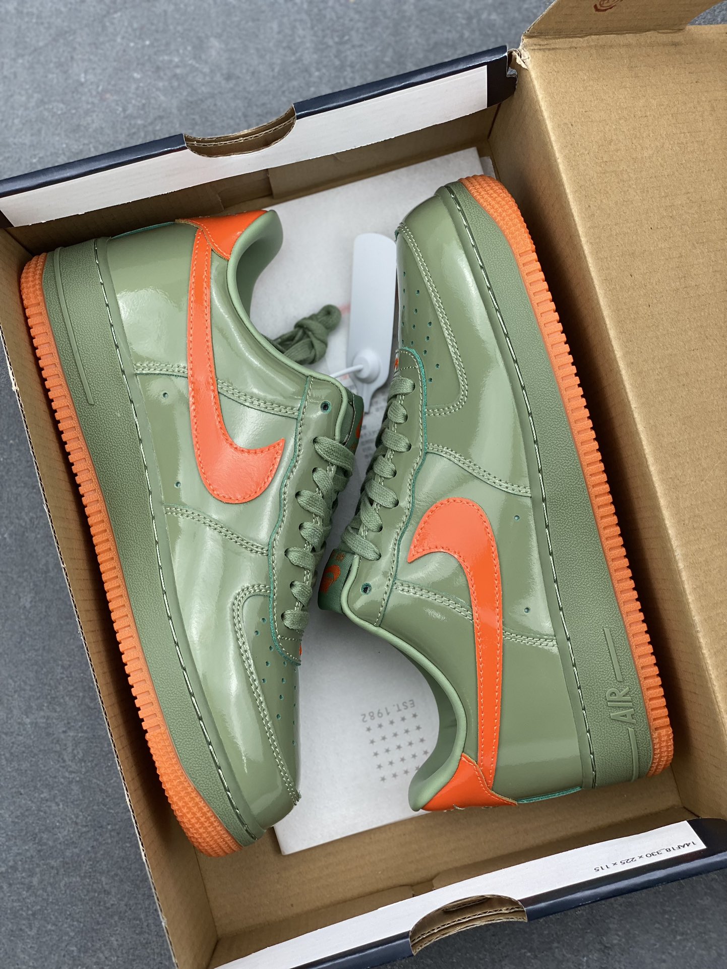 Nike Air Force 1 Low Olive Orange – Premium Comfort, Iconic Style, All Sizes 10 i1731601597 2410 7