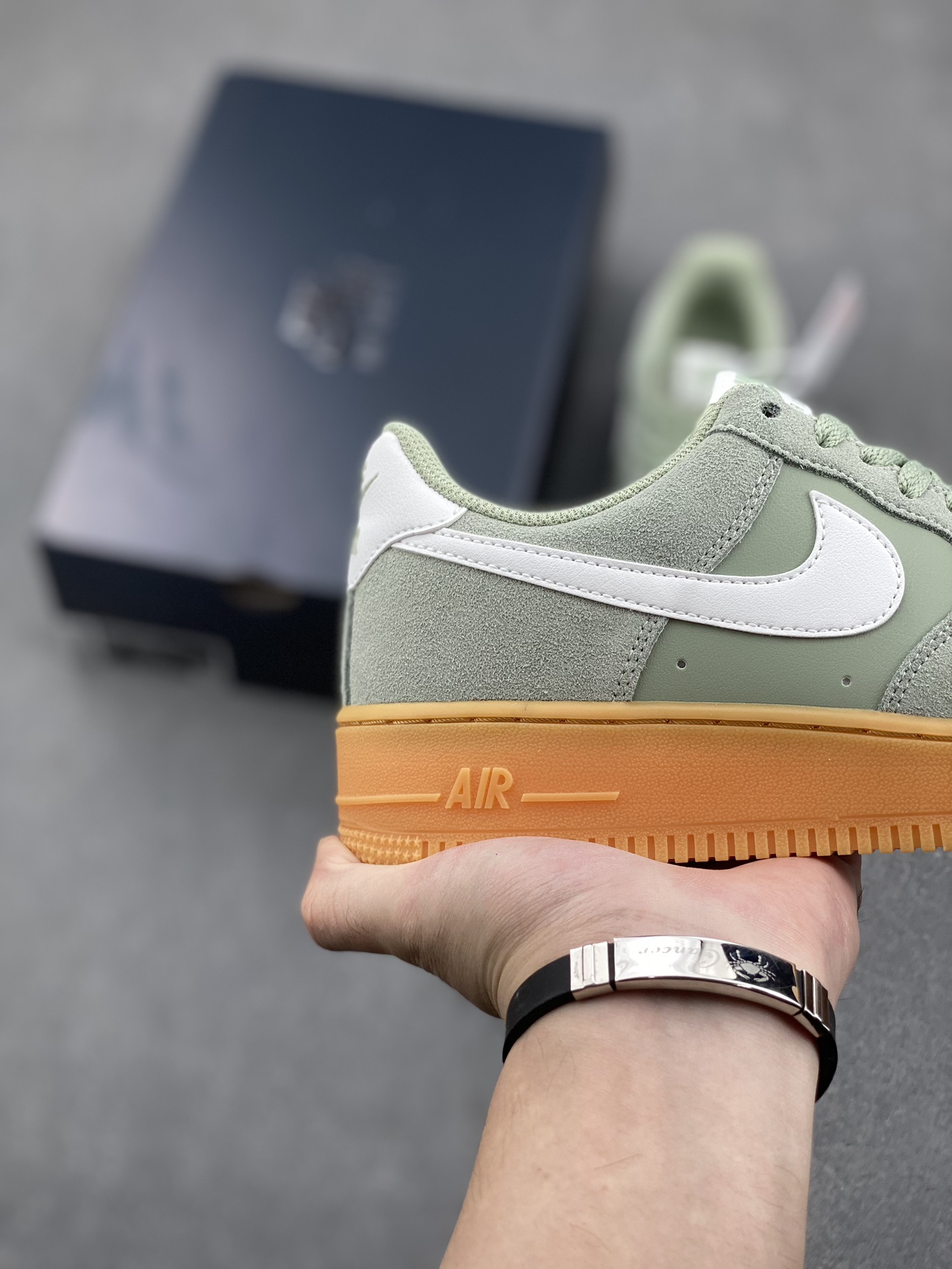 Nike Air Force 1 '07 Low Olive Suede Honeycomb Cushioning, Size 36-45 6 i1731688984 6547 8