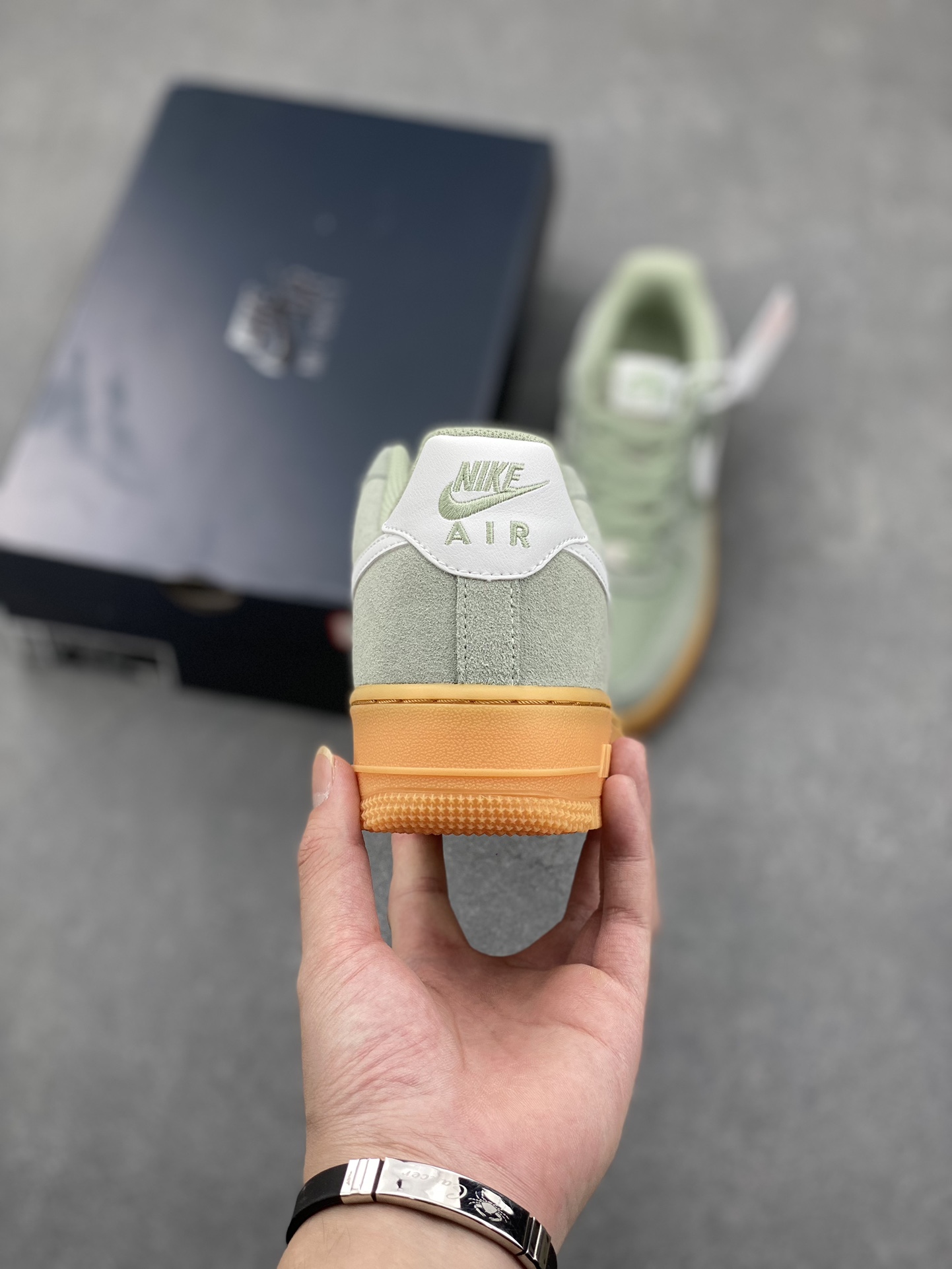 Nike Air Force 1 '07 Low Olive Suede Honeycomb Cushioning, Size 36-45 5 i1731688984 9145 6