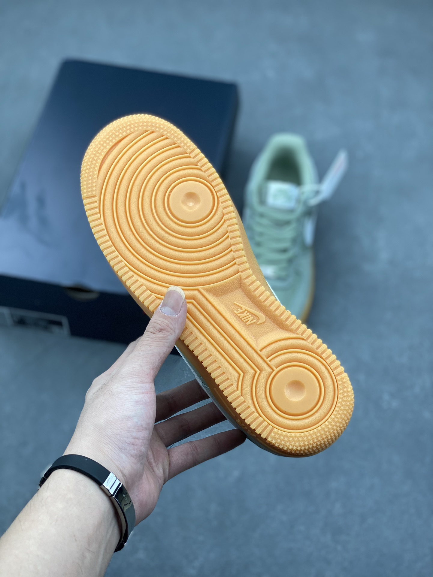 Nike Air Force 1 '07 Low Olive Suede Honeycomb Cushioning, Size 36-45 7 i1731688984 9240 1