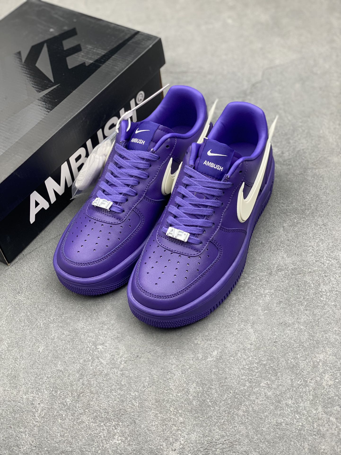 Ambush x Nike Air Force 1 '07 Low Purple Casual Sneakers 9 i1731689195 3560 6