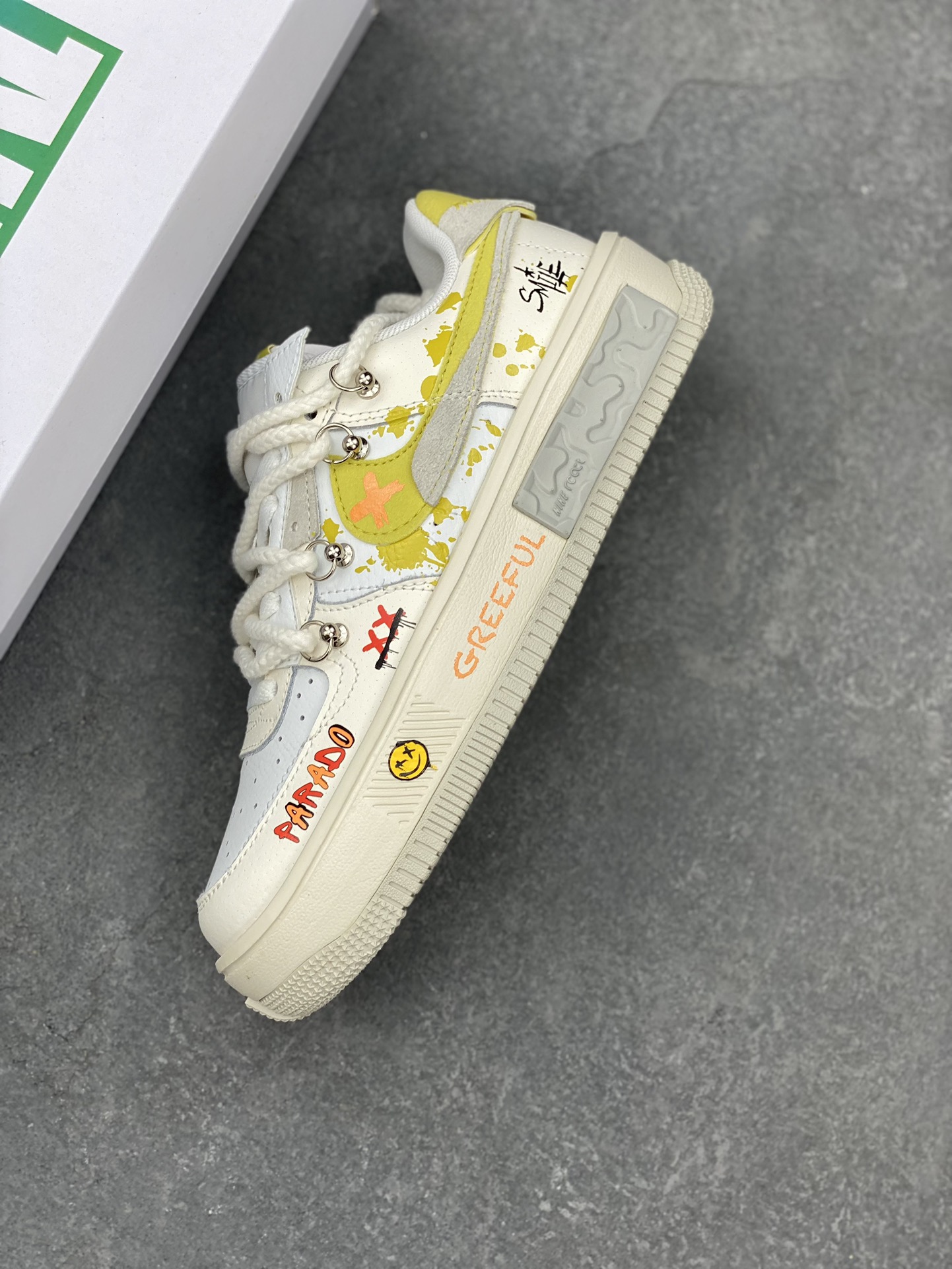Graffiti Fontanka Air Force 1 Customs with Deconstructed Laces - Limited Edition 8 i1731774842 4874 7