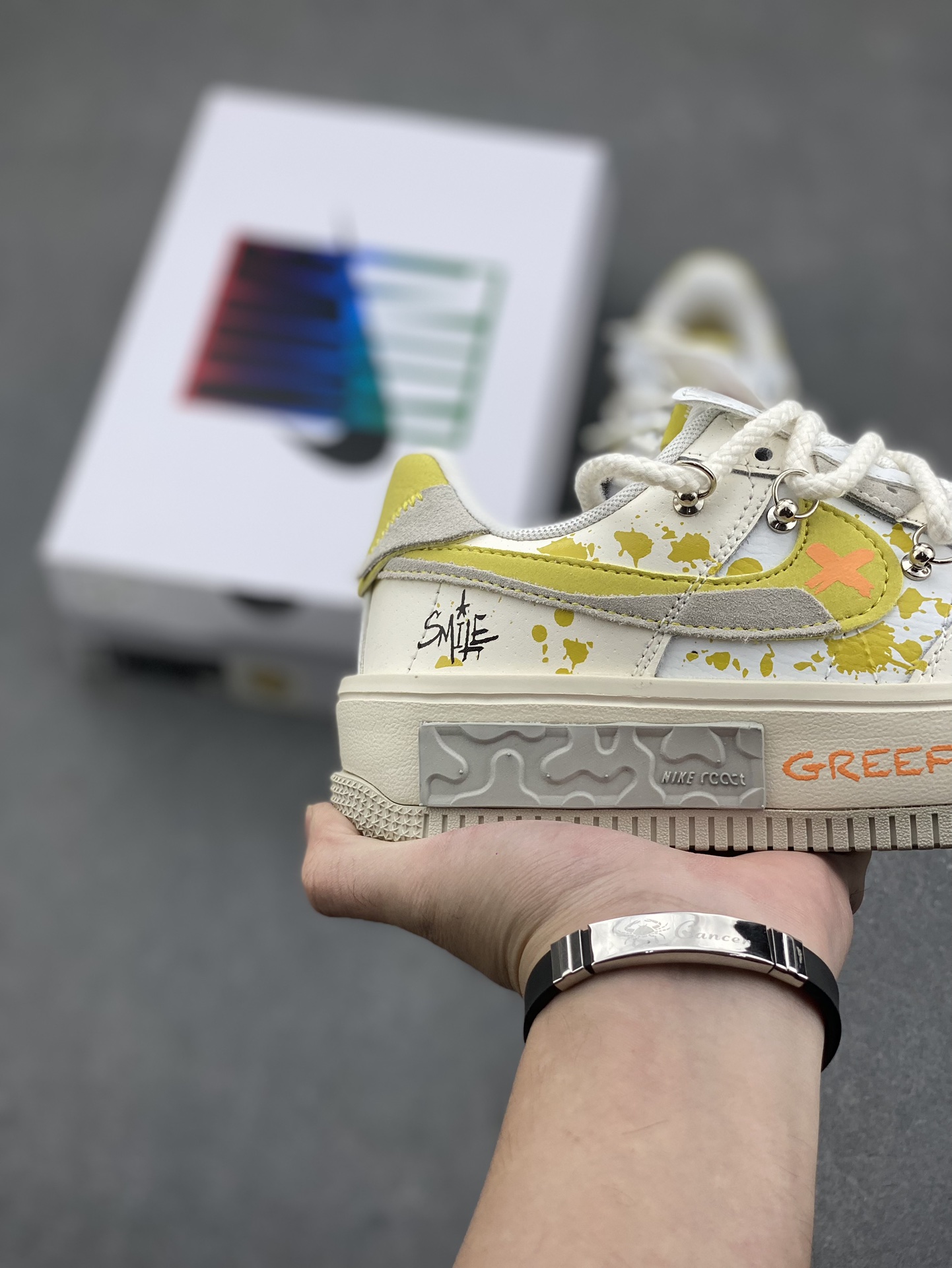 Graffiti Fontanka Air Force 1 Customs with Deconstructed Laces - Limited Edition 6 i1731774842 7074 2