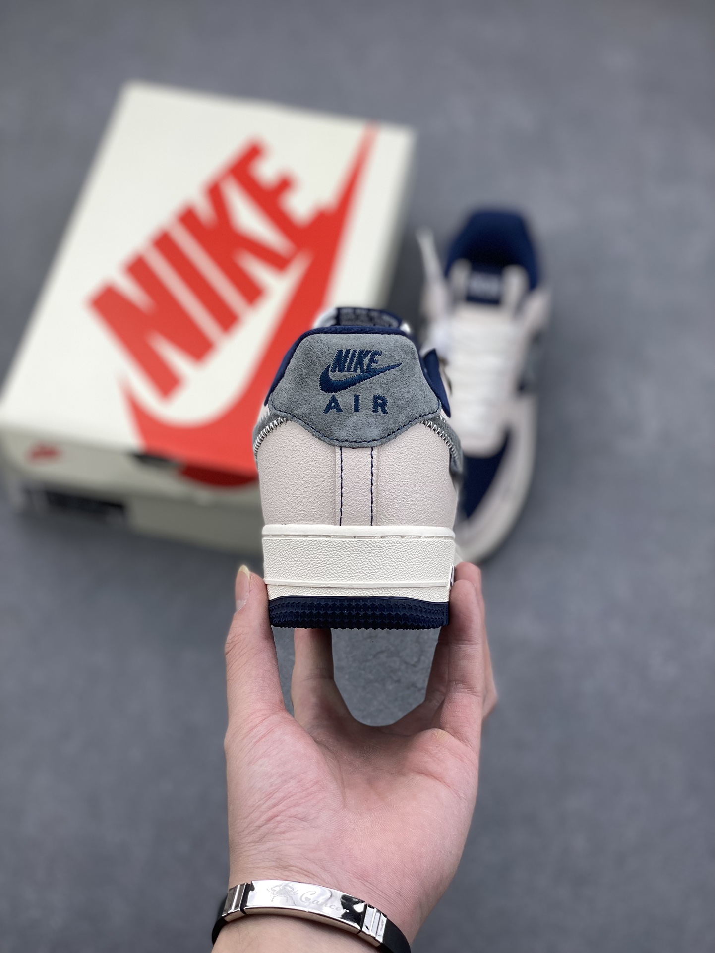 Nike Air Force 1 '07 Low "Dior" Limited Edition Sneakers - Blue/White 5 i1731878264 8441 6
