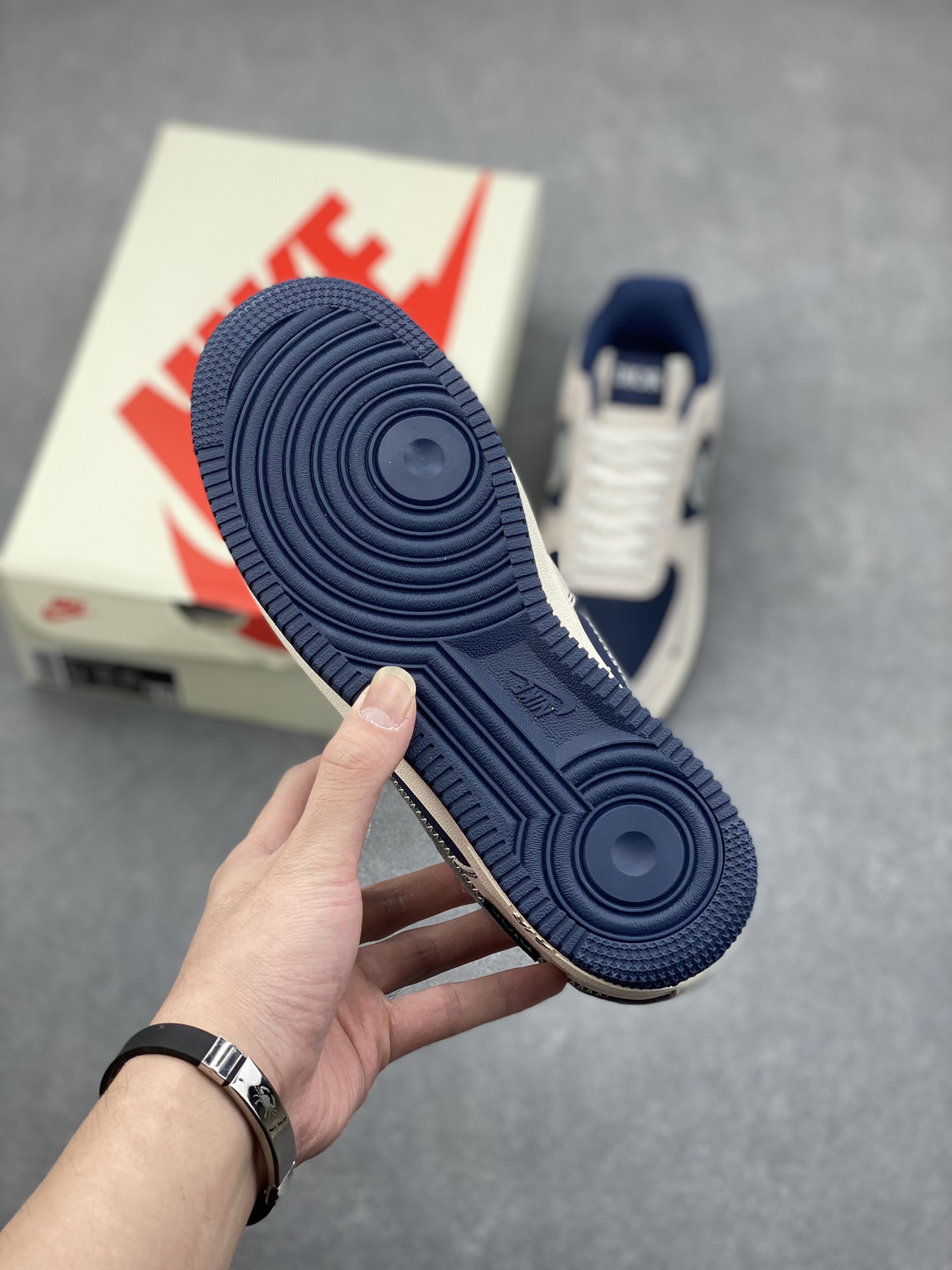 Nike Air Force 1 '07 Low "Dior" Limited Edition Sneakers - Blue/White 7 i1731878265 8347 8