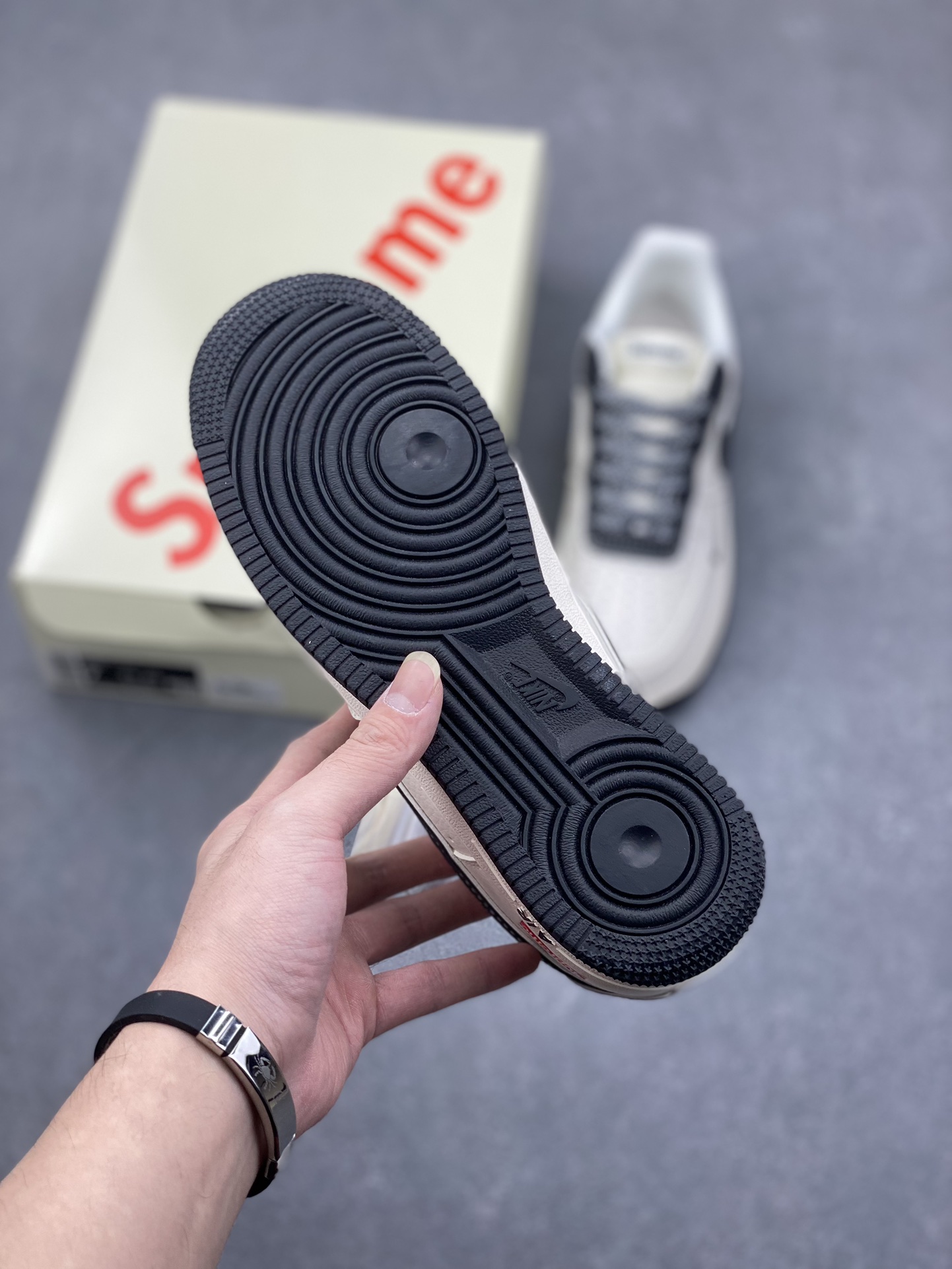 NIKE Air Force 1 '07 Low Stone Island Supreme - White/Black - Limited Edition 7 i1731878368 3587 5