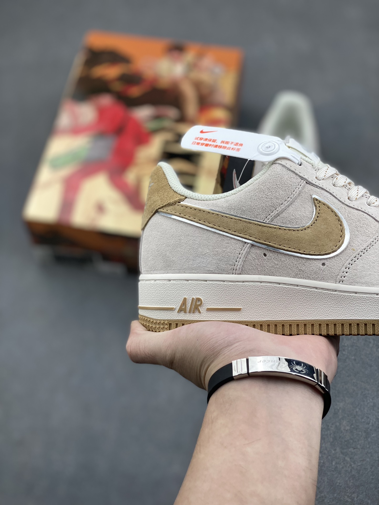 Nike Air Force 1 Low Akira '07 Morandi Yellow Suede Sneakers (Limited Edition) 6 i1731949605 7340 6