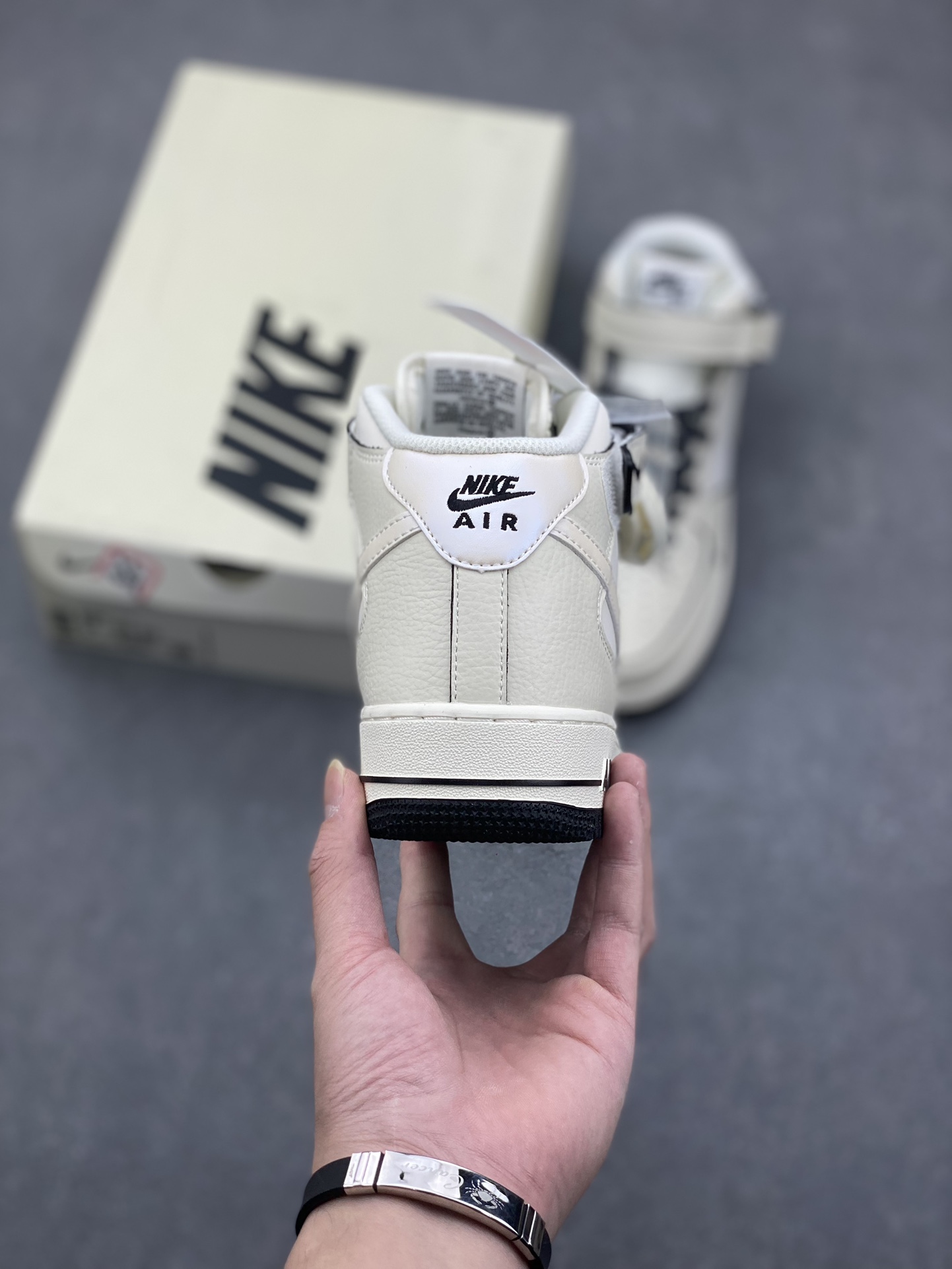 Nike Air Force 1 MID '07 "Black Pearl" Mid-Top Sneakers - Reflective Accents 5 i1731949889 7126 5