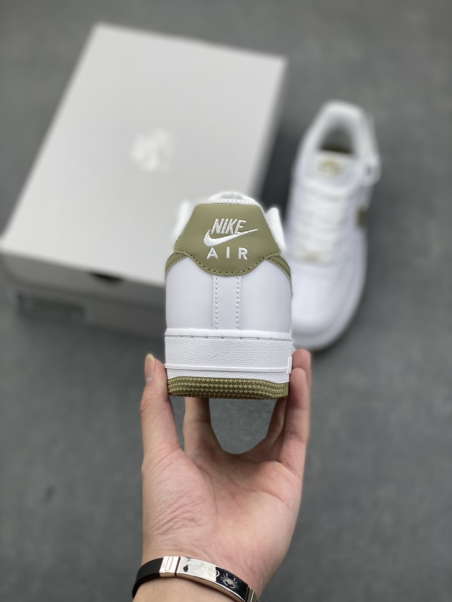 Nike Air Force 1 '07 Low White/Olive Casual Sneakers CW2289-111 5 i1732037338 5594 0