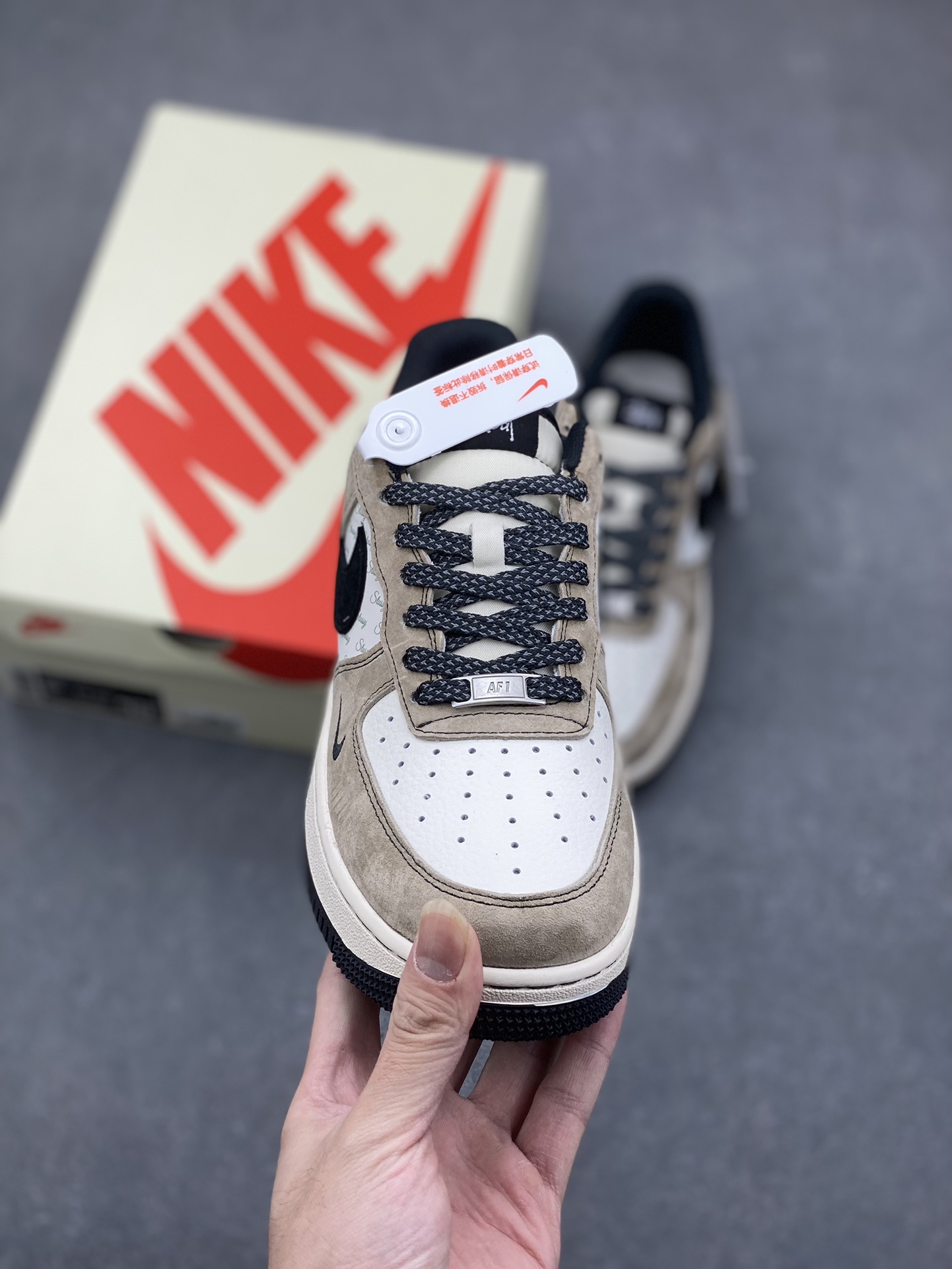 Nike Air Force 1 '07 Low Stussy Collab 'Milk Tea' Limited Edition Sneakers 3 i1732050719 1044 4