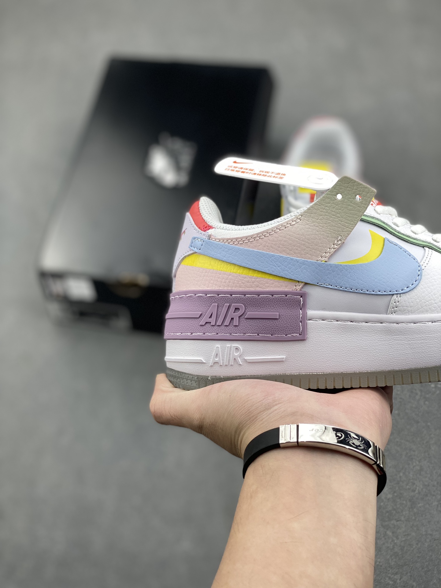 Nike Air Force 1 Shadow Pastel Multi-Color Low-Top Sneakers CW2630-141 6 i1732137236 7901 0