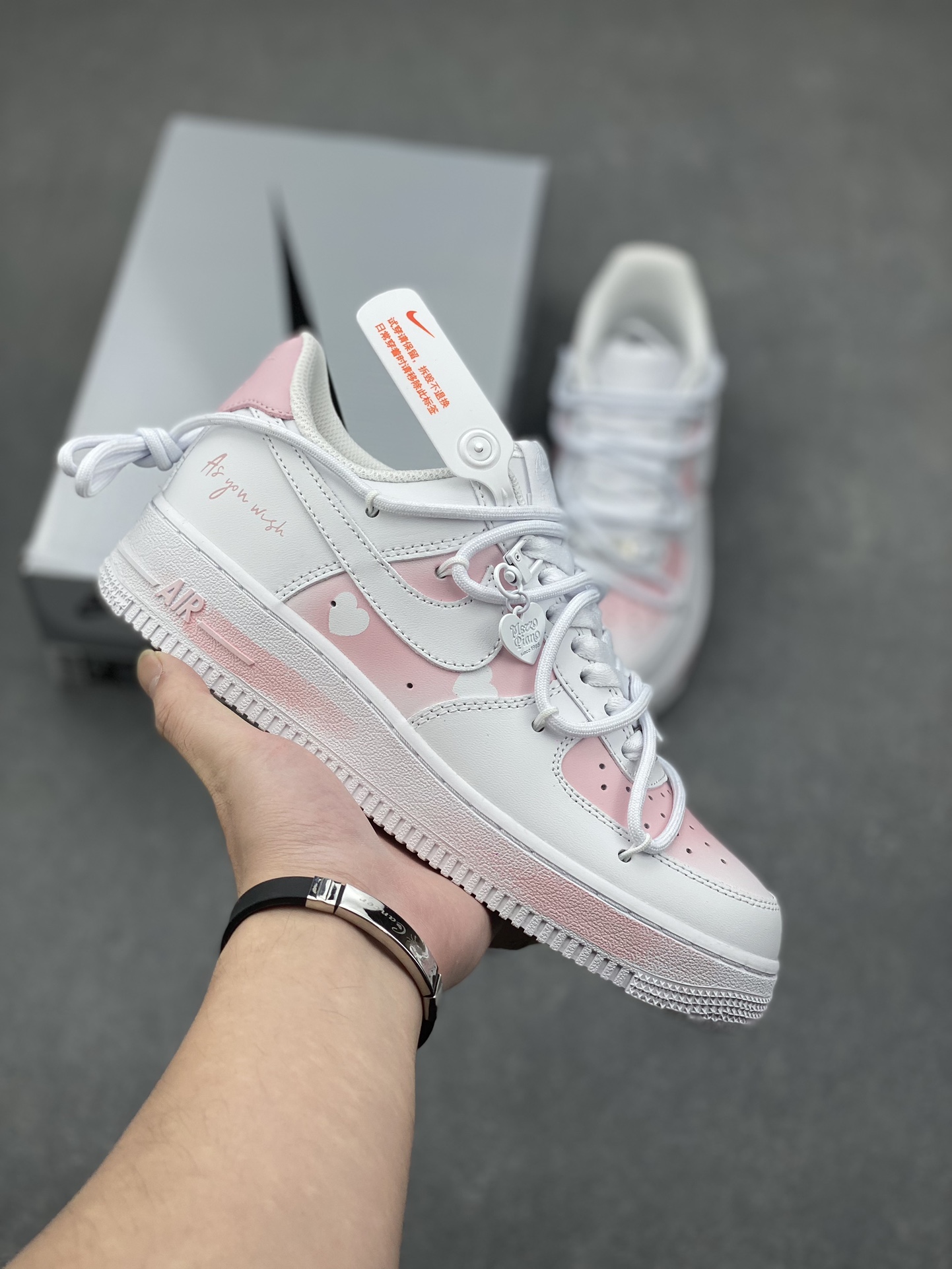Nike Air Force 1 Low '07 Custom Sakura Story Sneakers 2 i1732138100 2332 8