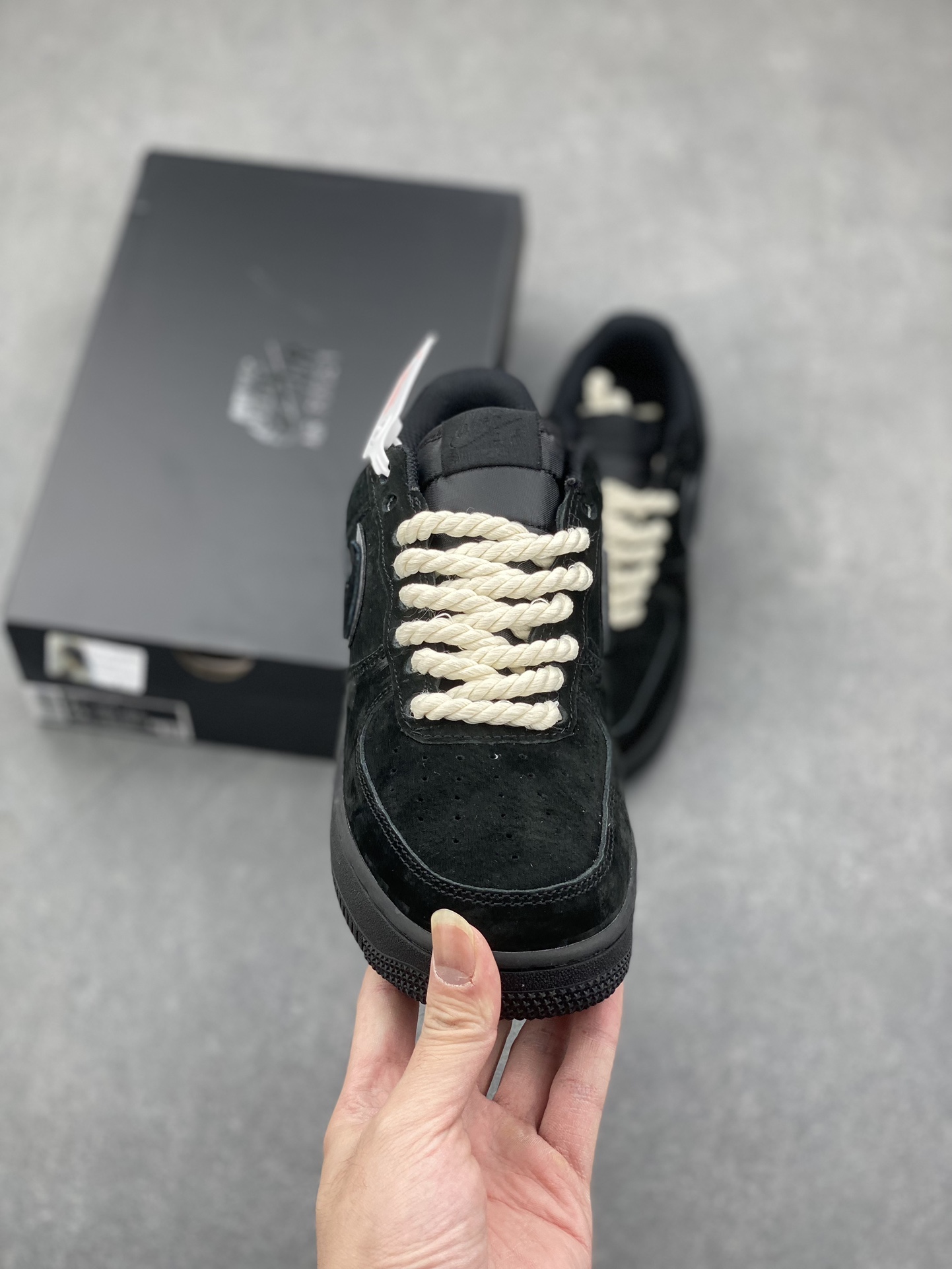 Nike Air Force 1 '07 Low Black Suede Casual Sneakers CW2288-111 3 i1732212626 1370 1