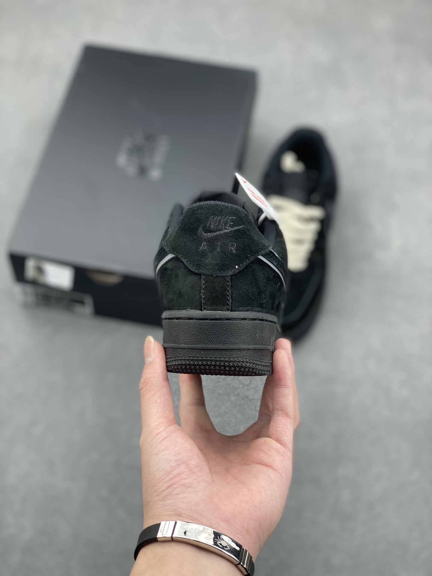 Nike Air Force 1 '07 Low Black Suede Casual Sneakers CW2288-111 5 i1732212626 1778 2