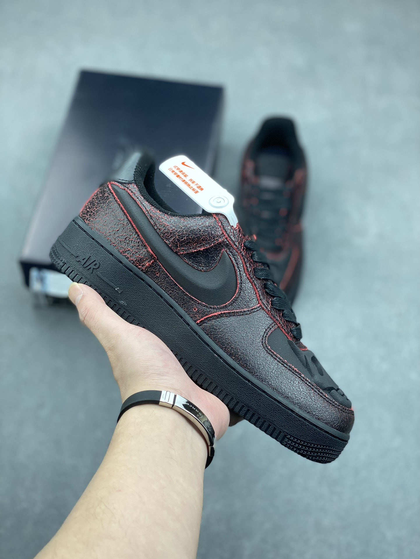 Nike Air Force 1 Low 07 'Halloween' 2024 Burgundy Sneakers - Limited Edition 2 i1732212666 5357 5