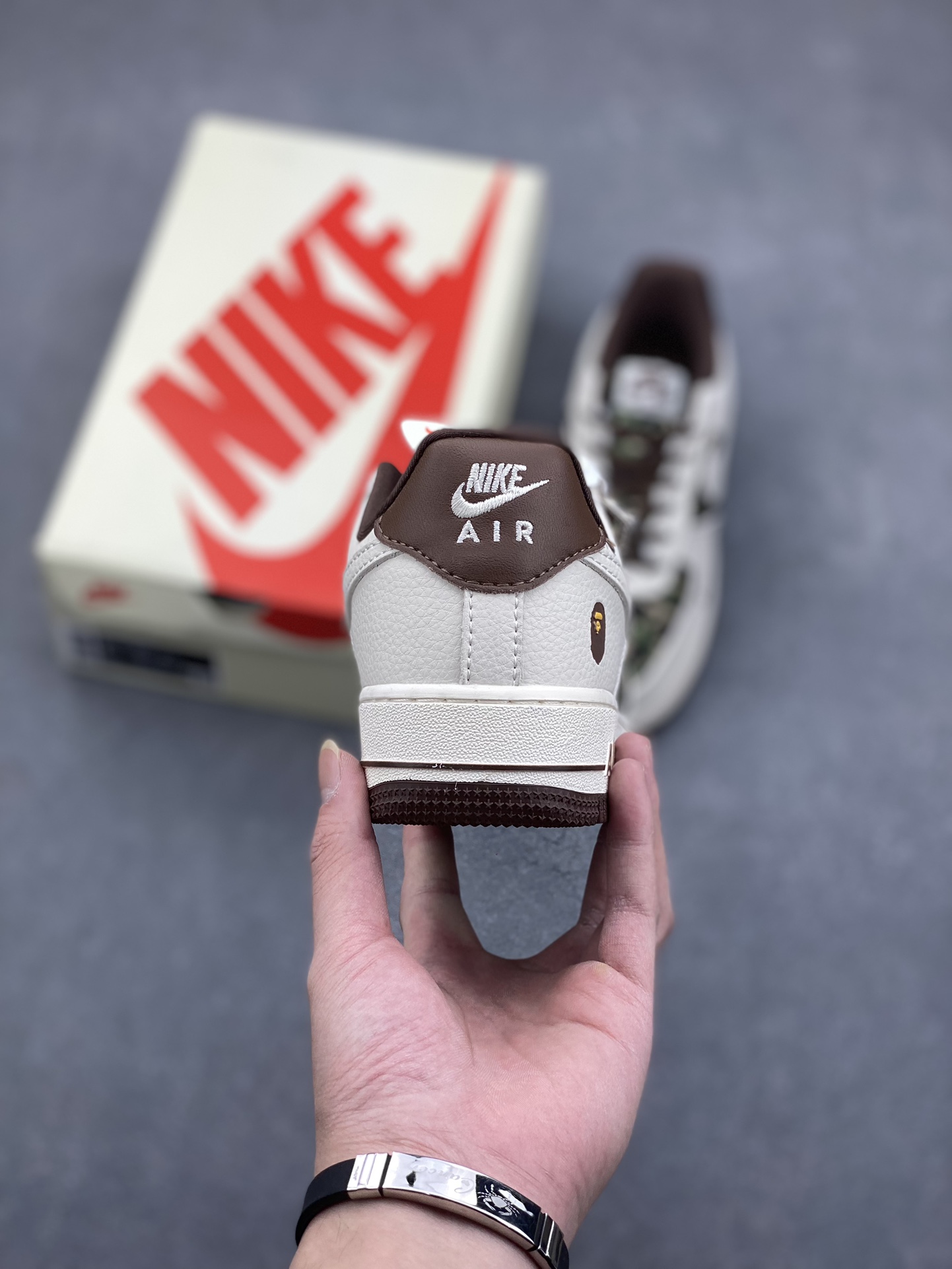 Nike Air Force 1 '07 Low Bape Collaboration Brown Camo Sneakers Limited Edition 5 i1732212870 1420 2