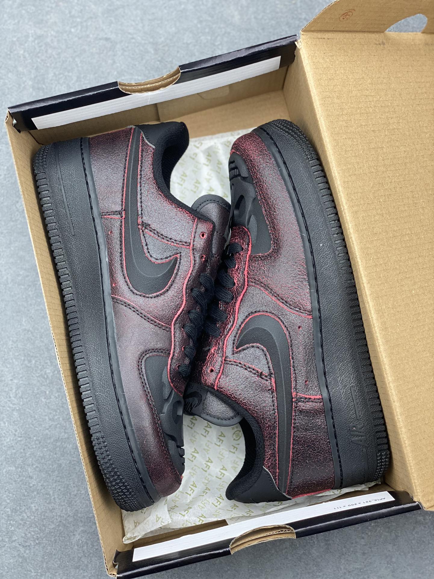 Nike Air Force 1 Low '07 "Halloween" 2024 Burgundy Sneakers 10 i1732212983 7661 5