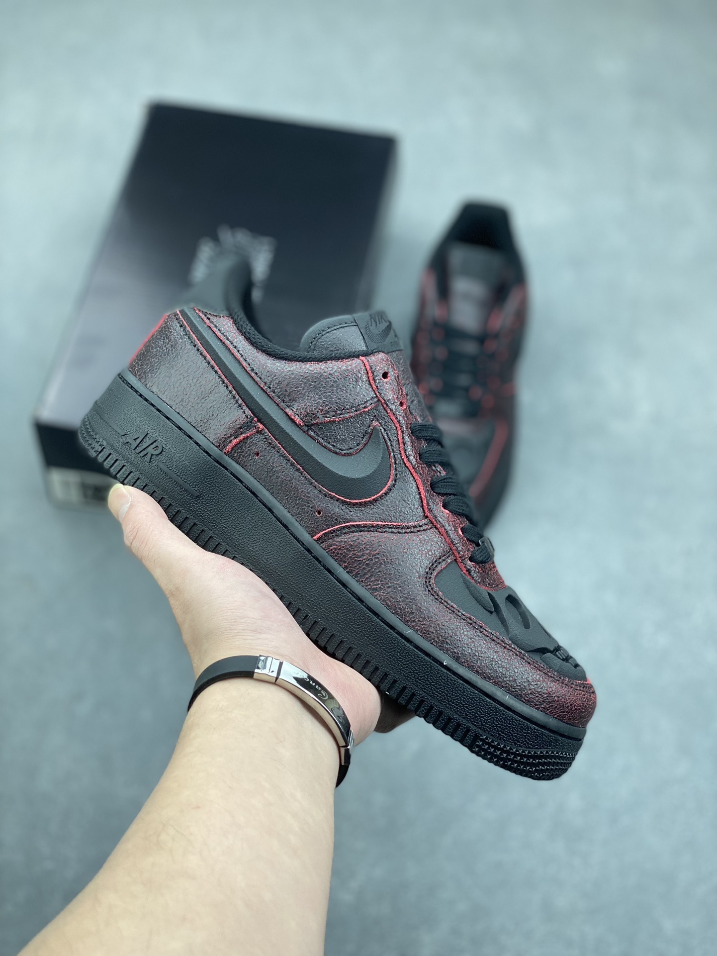 Nike Air Force 1 Low '07 "Halloween" 2024 Burgundy Sneakers 2 i1732212983 7844 2