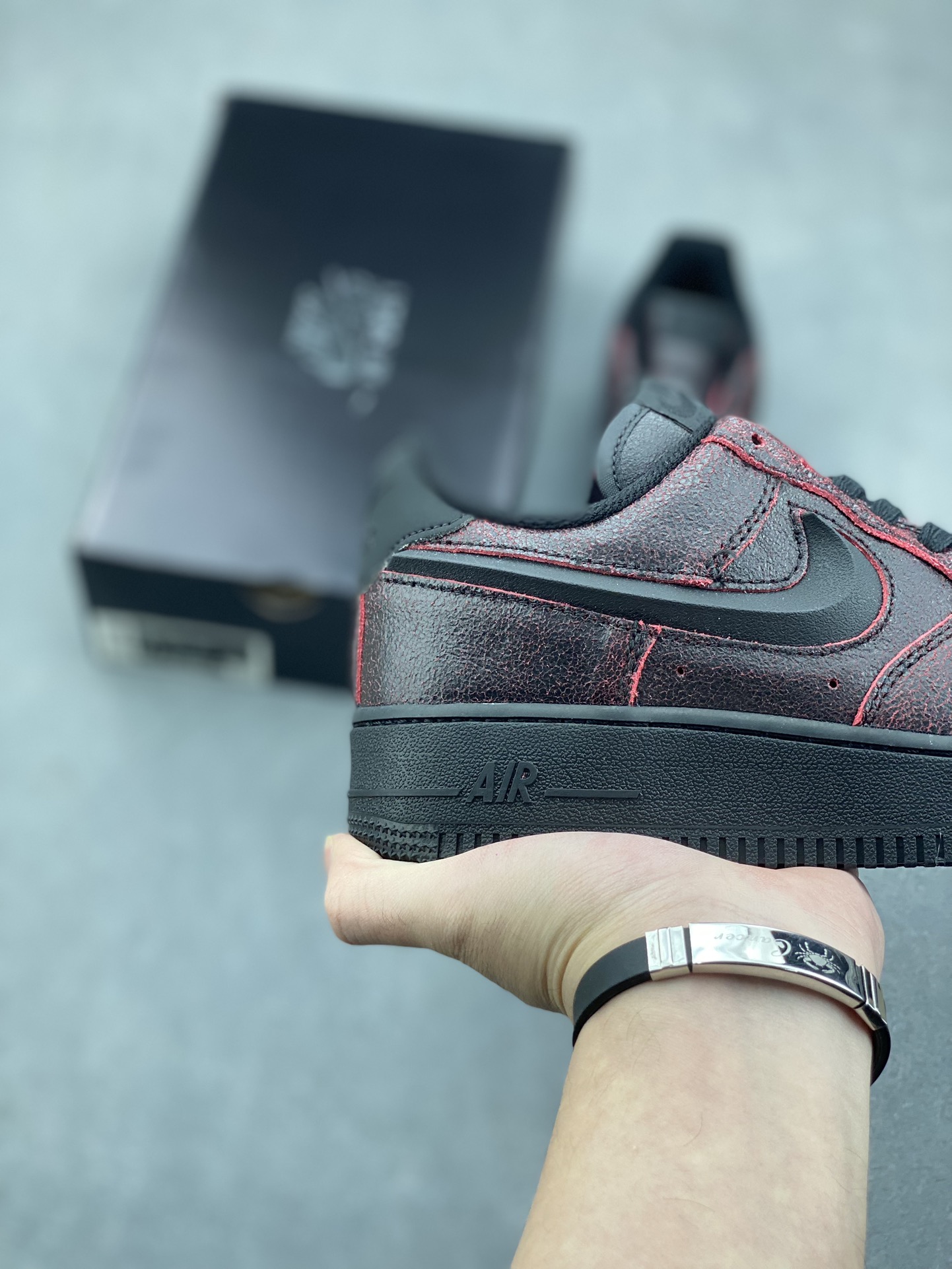 Nike Air Force 1 Low '07 "Halloween" 2024 Burgundy Sneakers 6 i1732212983 9167 6