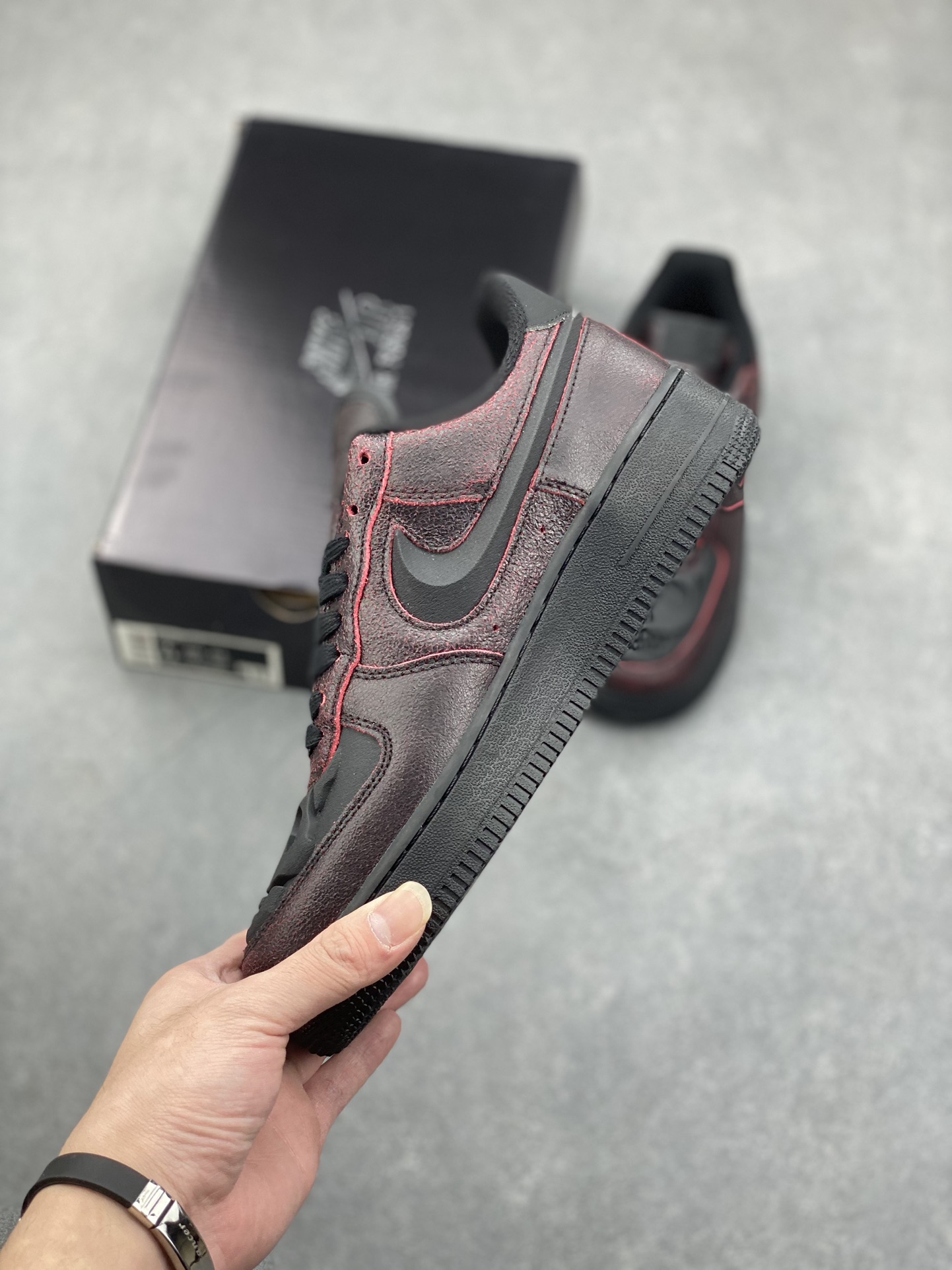 Nike Air Force 1 Low '07 "Halloween" 2024 Burgundy Sneakers 4 i1732212983 9849 3