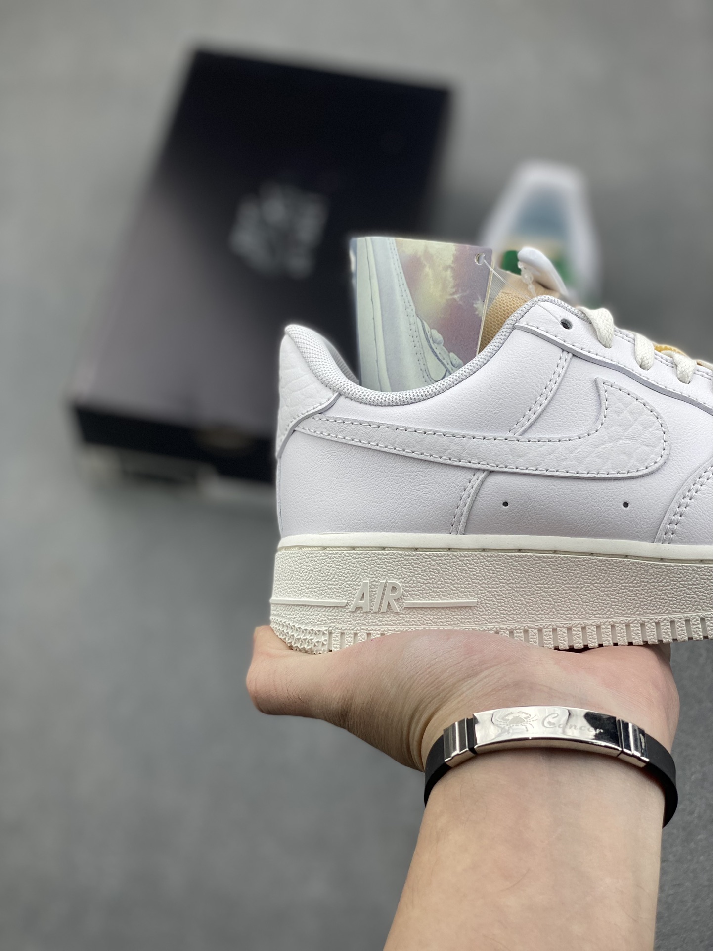 Nike Air Force 1 '07 LX White Onyx Bling Women's Casual Shoes CZ8101-100 6 i1732292995 1183 0
