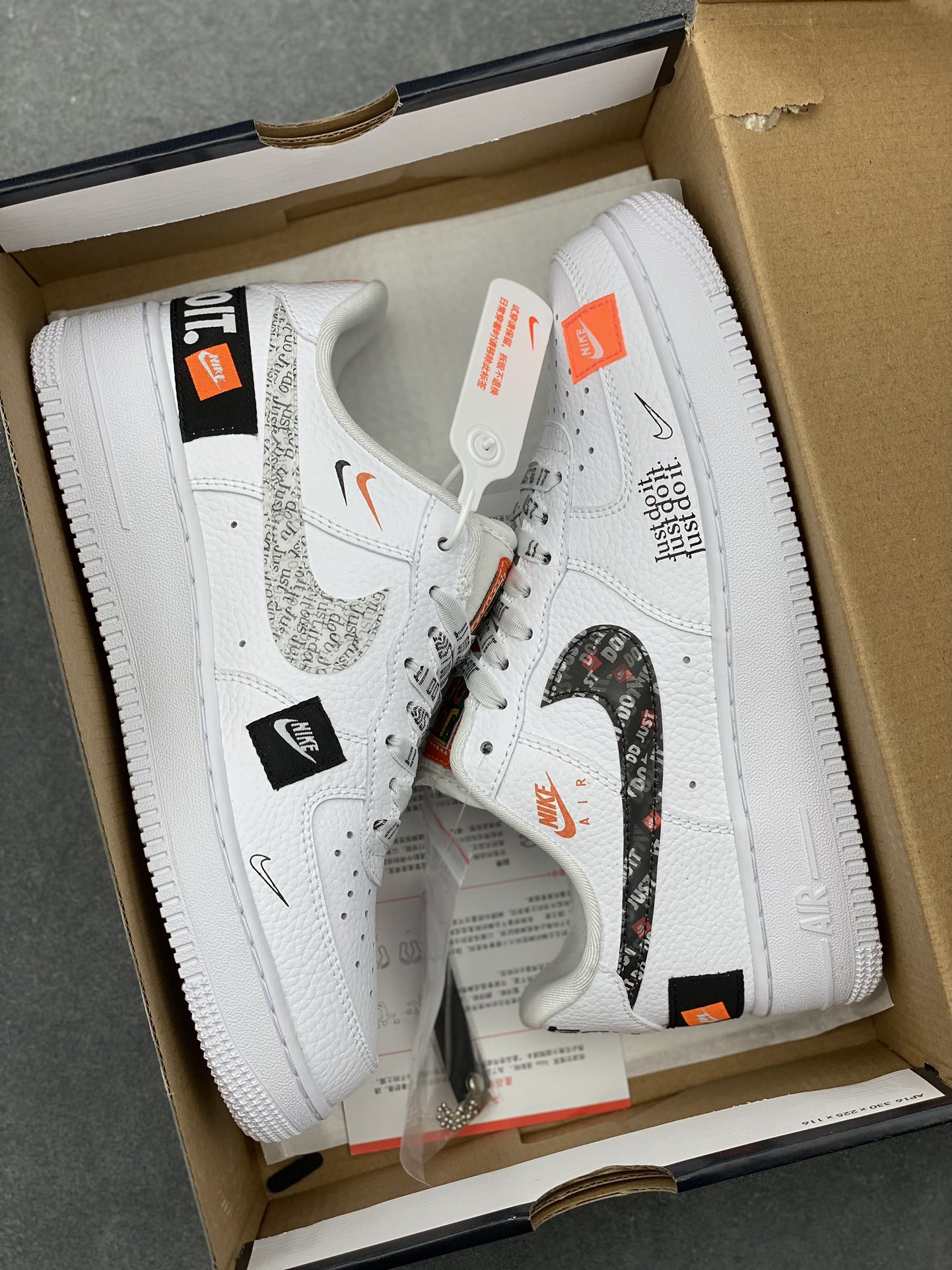 Nike Air Force 1 '07 Low Casual Sneakers - AR7719-100 - White/Multi-Color 10 i1732380389 8411 6