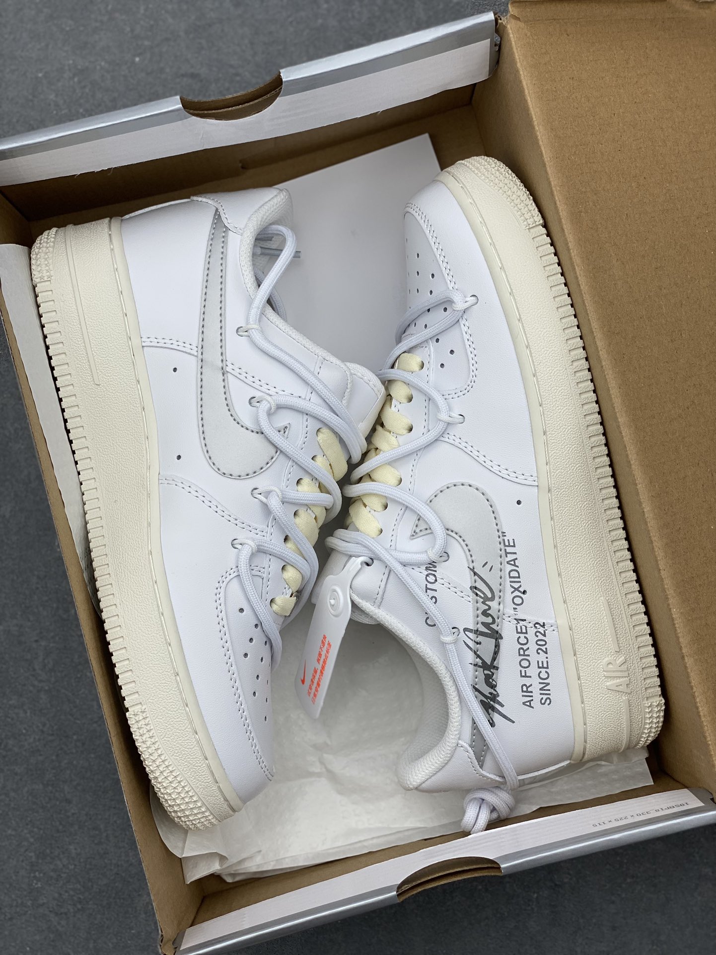 Nike Air Force 1 Low '07 Custom Sneakers - Anime Theme - Silver Swoosh 10 i1732380689 1889 7