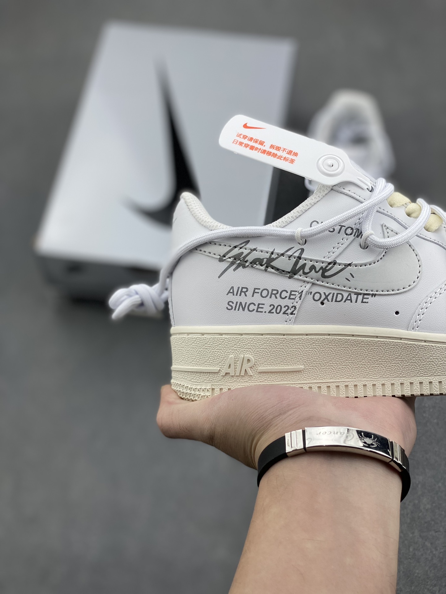 Nike Air Force 1 Low '07 Custom Sneakers - Anime Theme - Silver Swoosh 6 i1732380690 3984 8