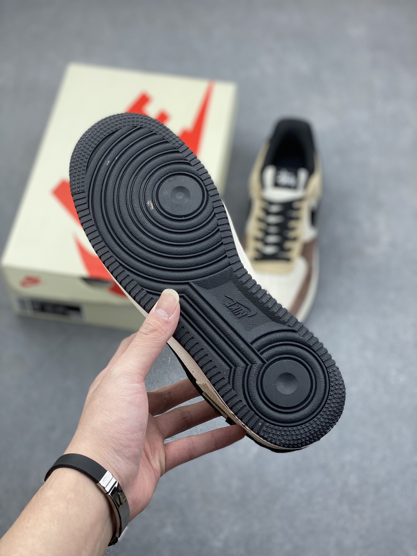 Nike Air Force 1 '07 Low The North Face Stussy Collab Black Brown 7 i1732380916 6883 7