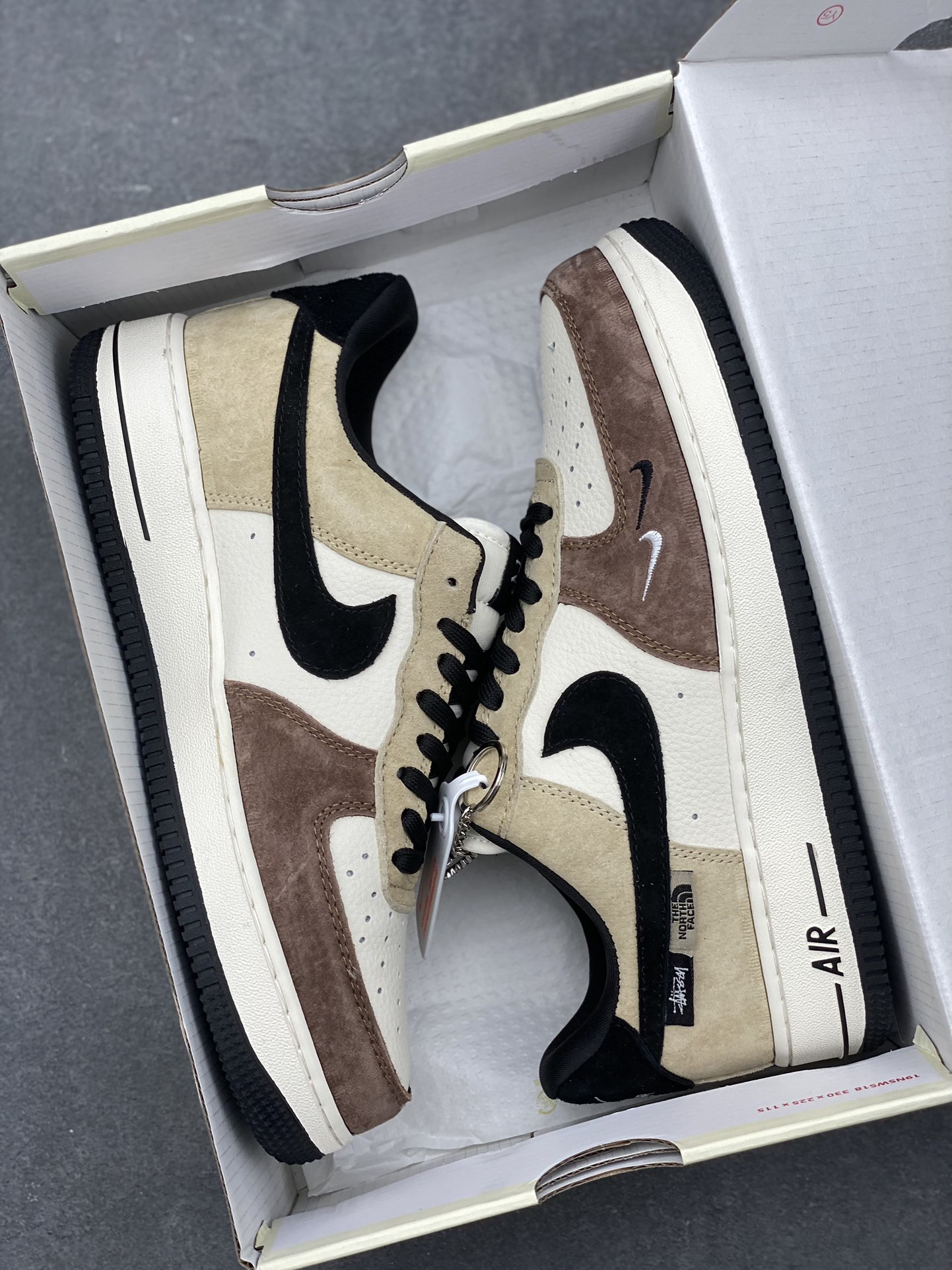 Nike Air Force 1 '07 Low The North Face Stussy Collab Black Brown 10 i1732380916 7365 3