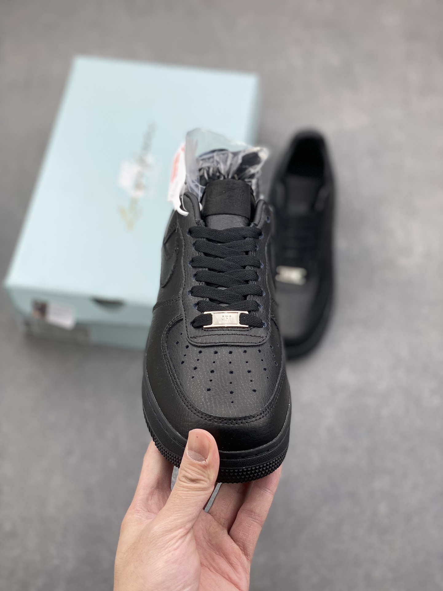 Nike Air Force 1 Low Black Leather Casual Sneaker CZ8065-001 3 i1732485583 5678 8
