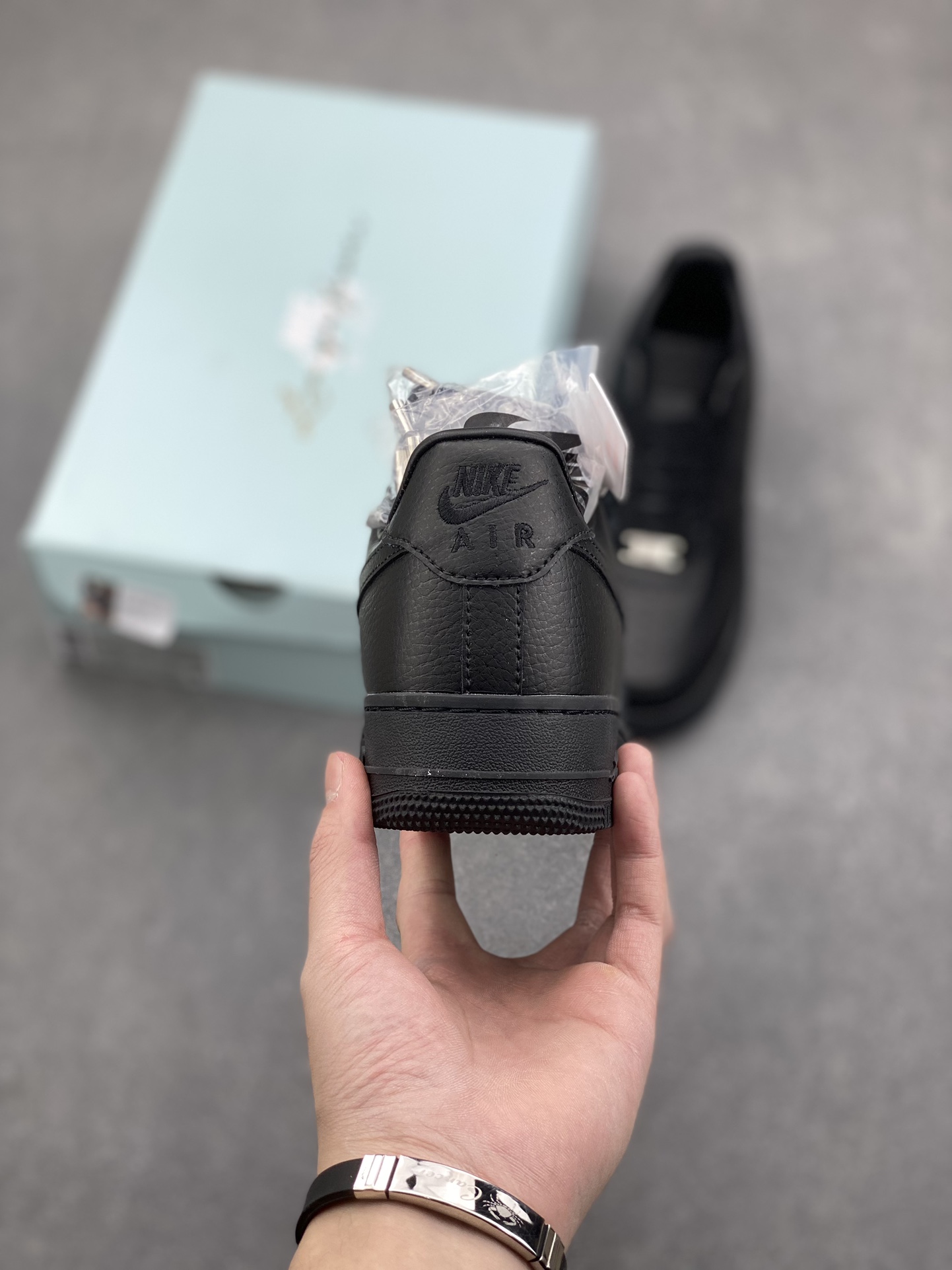 Nike Air Force 1 Low Black Leather Casual Sneaker CZ8065-001 5 i1732485583 859 7