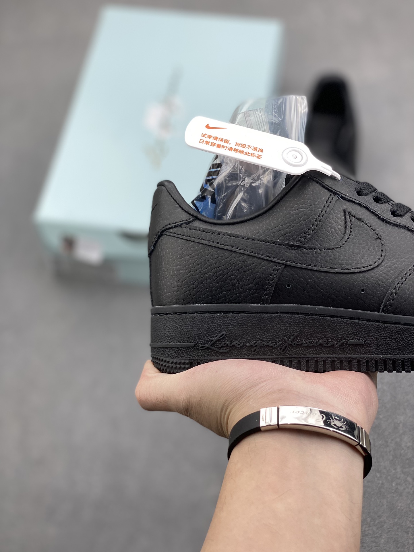 Nike Air Force 1 Low Black Leather Casual Sneaker CZ8065-001 6 i1732485583 9381 1
