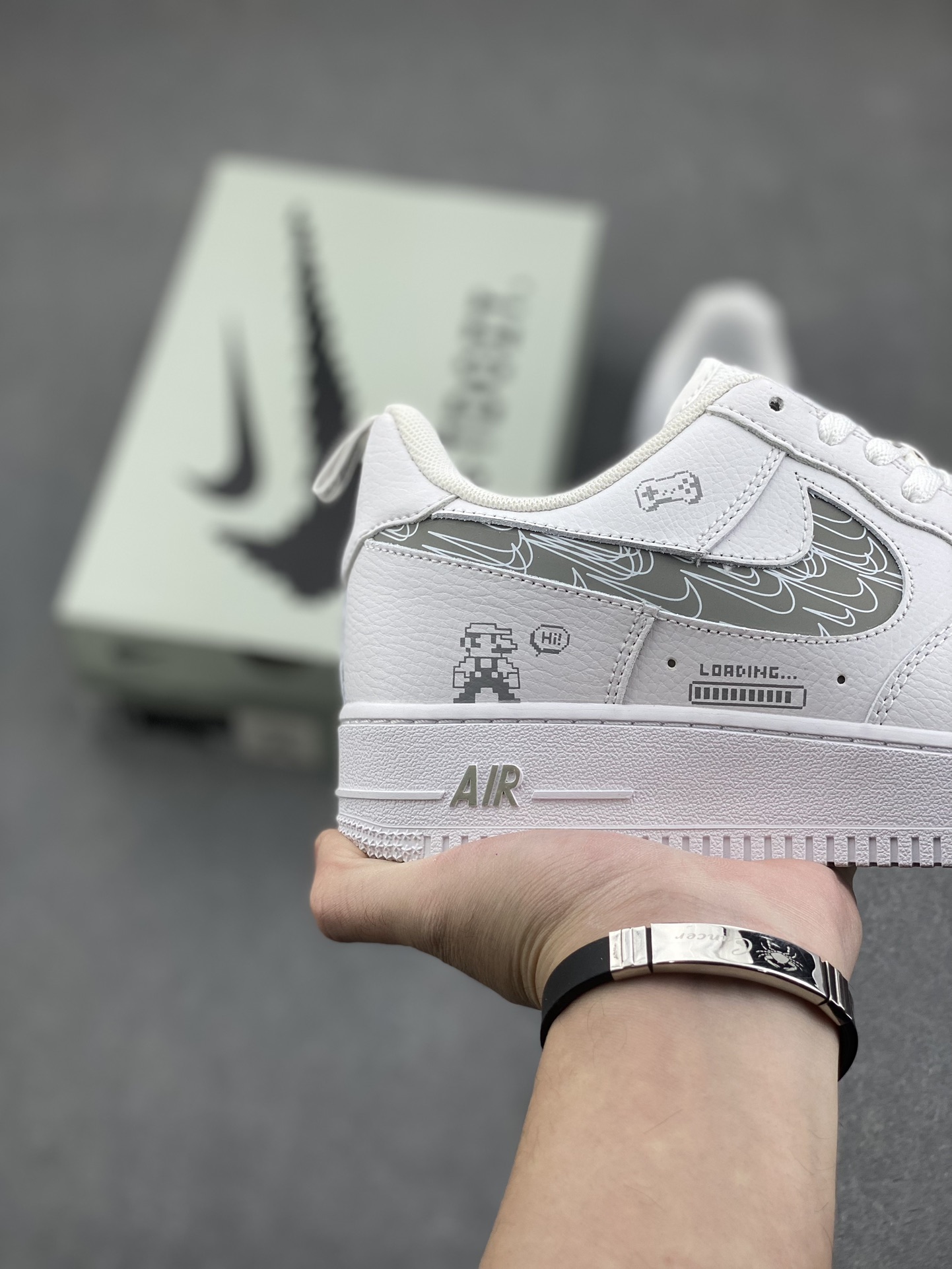 Nike Air Force 1 Low 'Mosaic' Sneakers - Retro Gaming Style - FB8971-030 6 i1732491040 8459 8