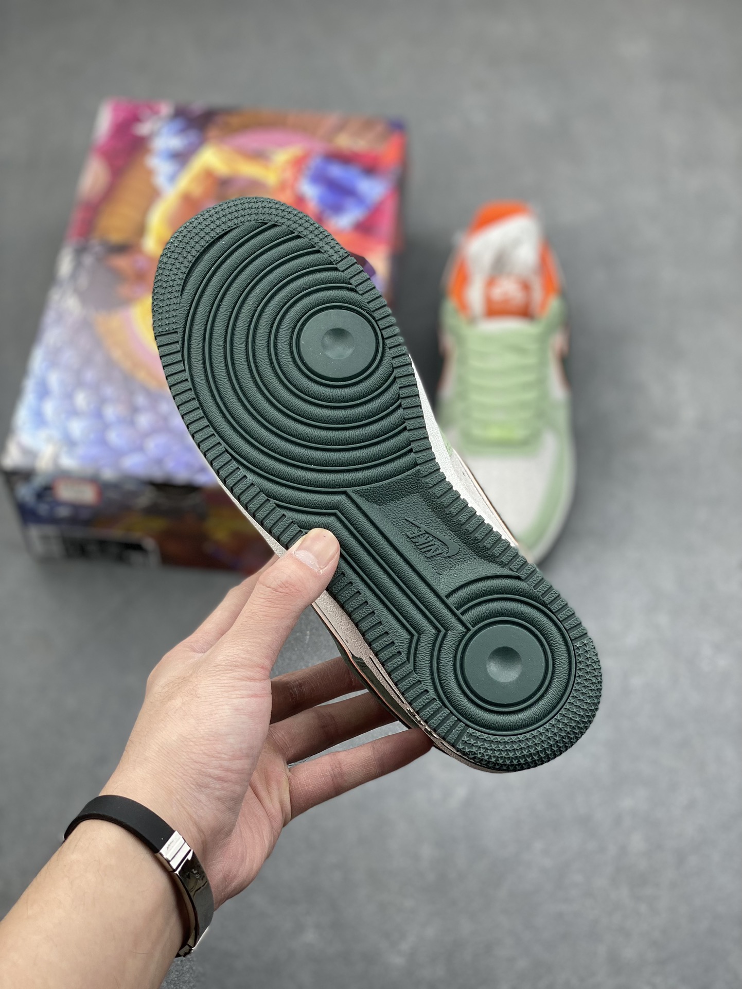 Nike Air Force 1 Low '07 Green Suede Casual Sneakers 7 i1732491128 7434 5