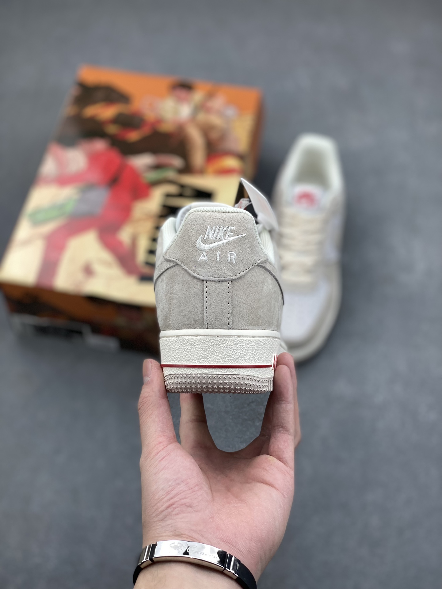 AKIRA x Nike Air Force 1 Low '07 Light Pink Suede Sneakers - Size 36-45 5 i1732564249 3797 0