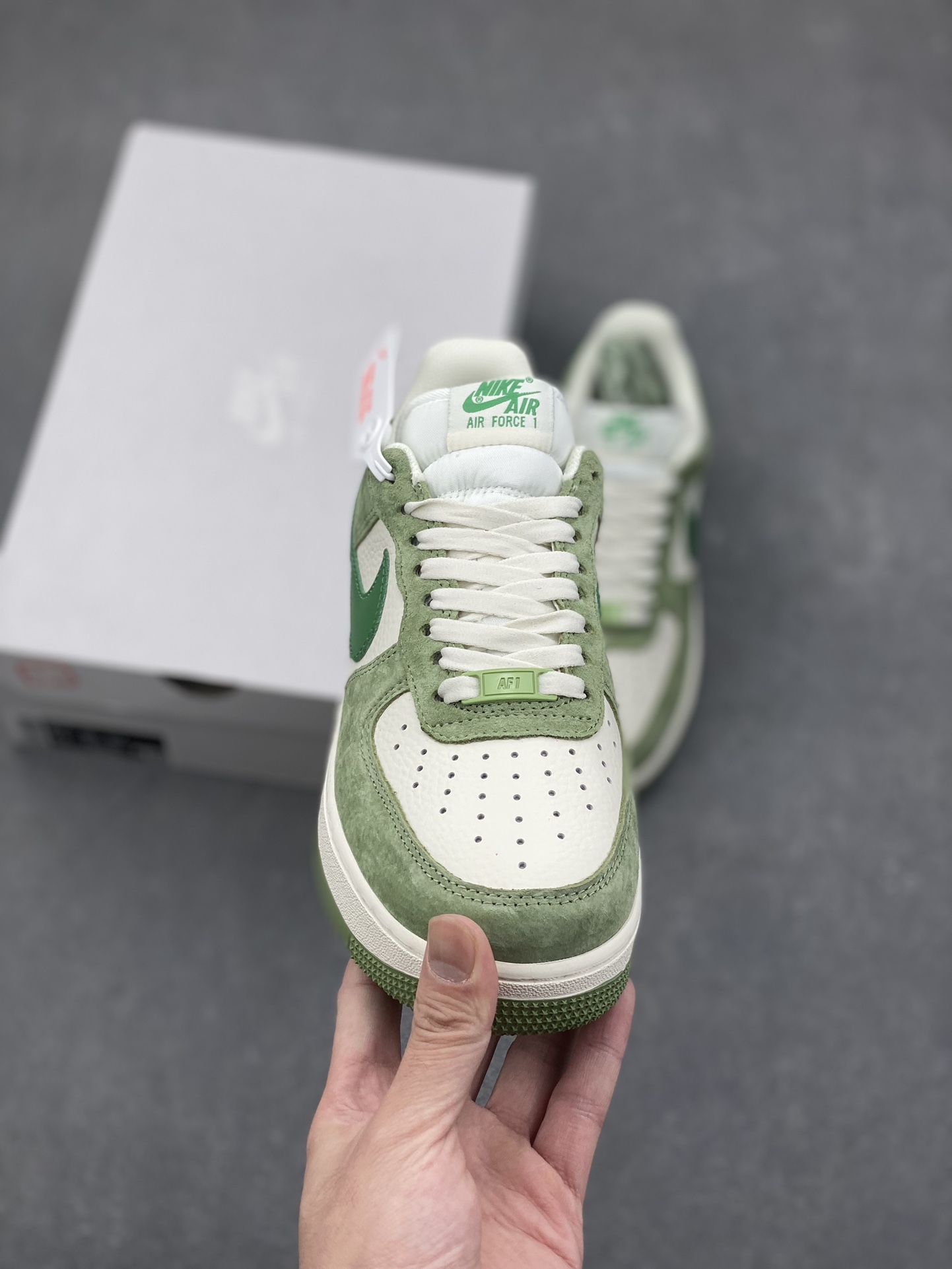 Nike Air Force 1 Low '07 White Green Casual Sneakers 3 i1732810775 358 5