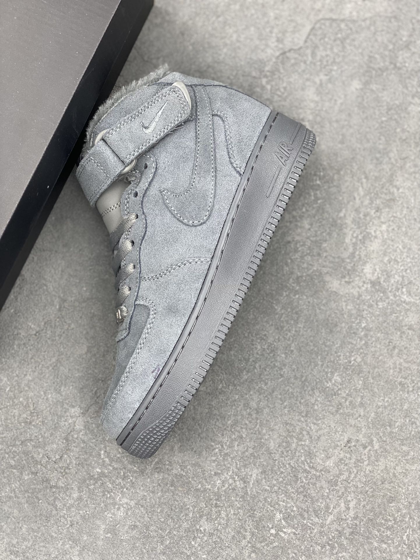 Nike Air Force 1 '07 Low Grey Suede High-Top Sneaker (Sizes 36-45) 8 i1732811011 4003 3