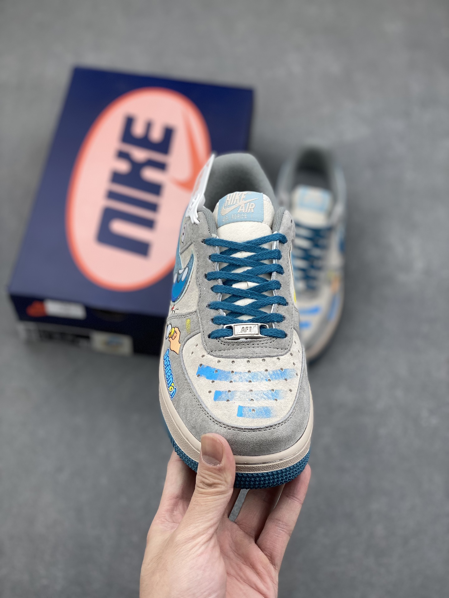 Nike Air Force 1 Low "Time Machine" Doraemon Custom Sneakers 3 i1732811118 3092 6