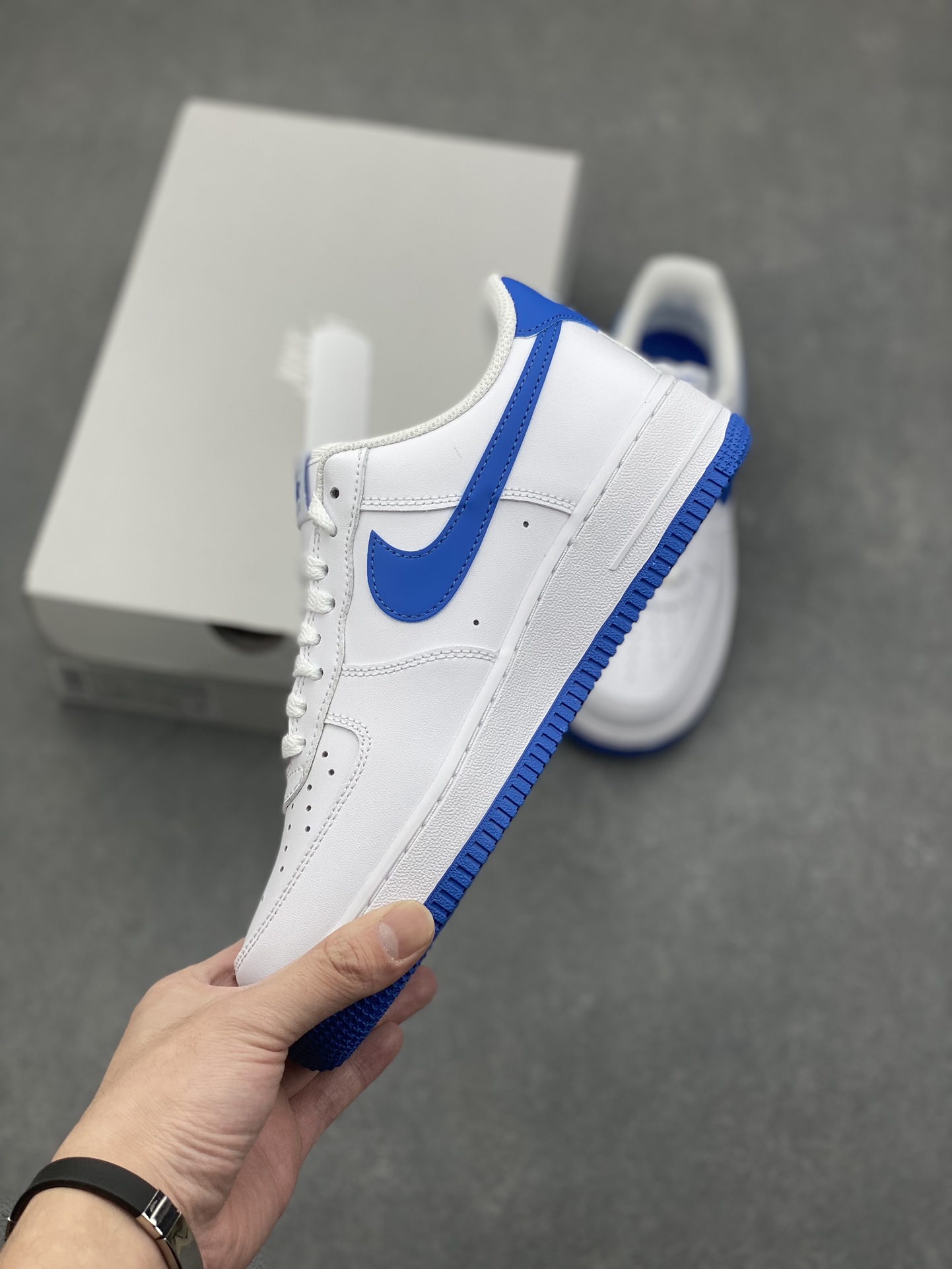 Nike Air Force 1 '07 Low White Royal Blue Casual Sneakers FJ4146-103 4 i1732811184 1508 6