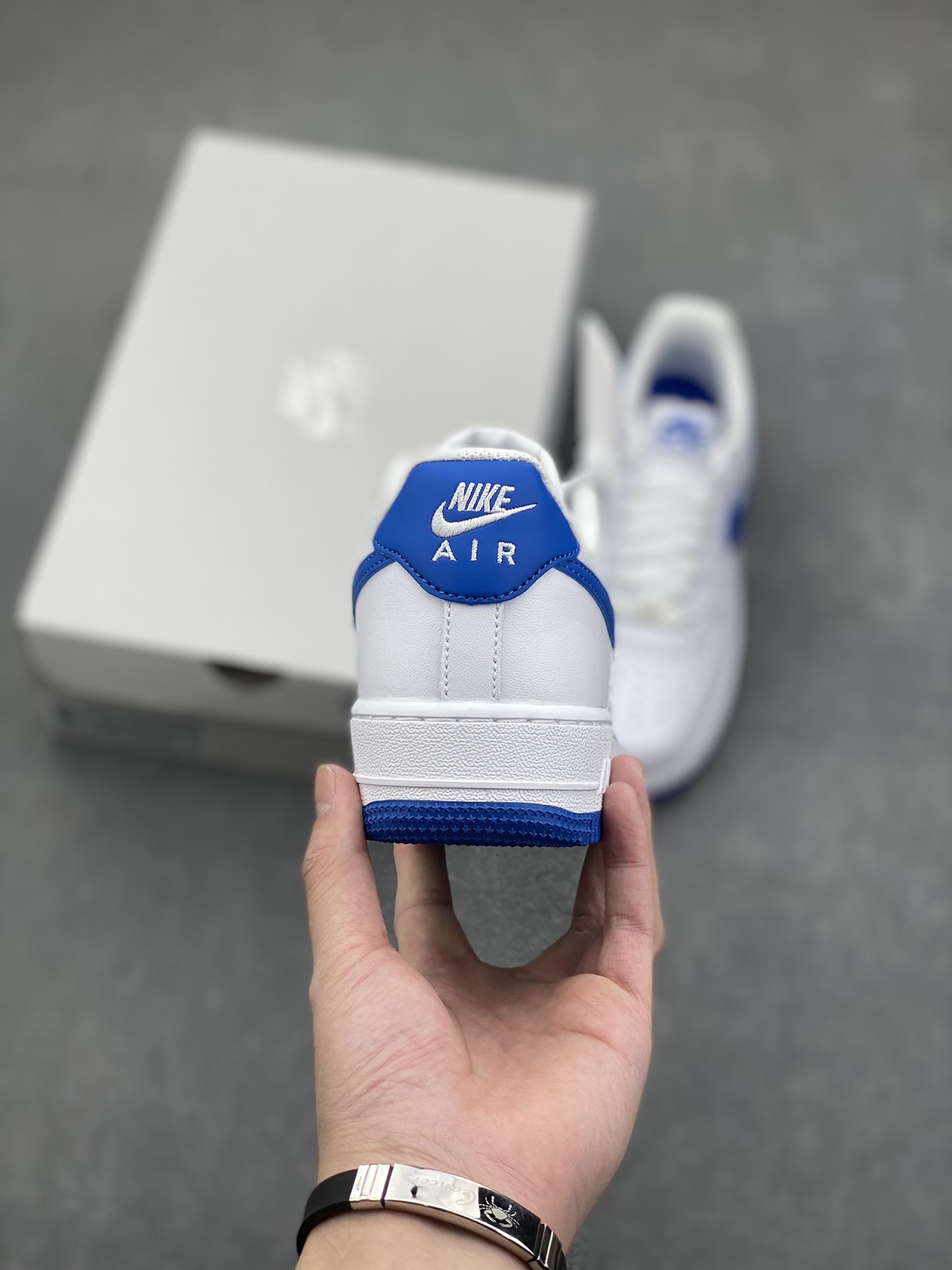 Nike Air Force 1 '07 Low White Royal Blue Casual Sneakers FJ4146-103 5 i1732811184 1685 3