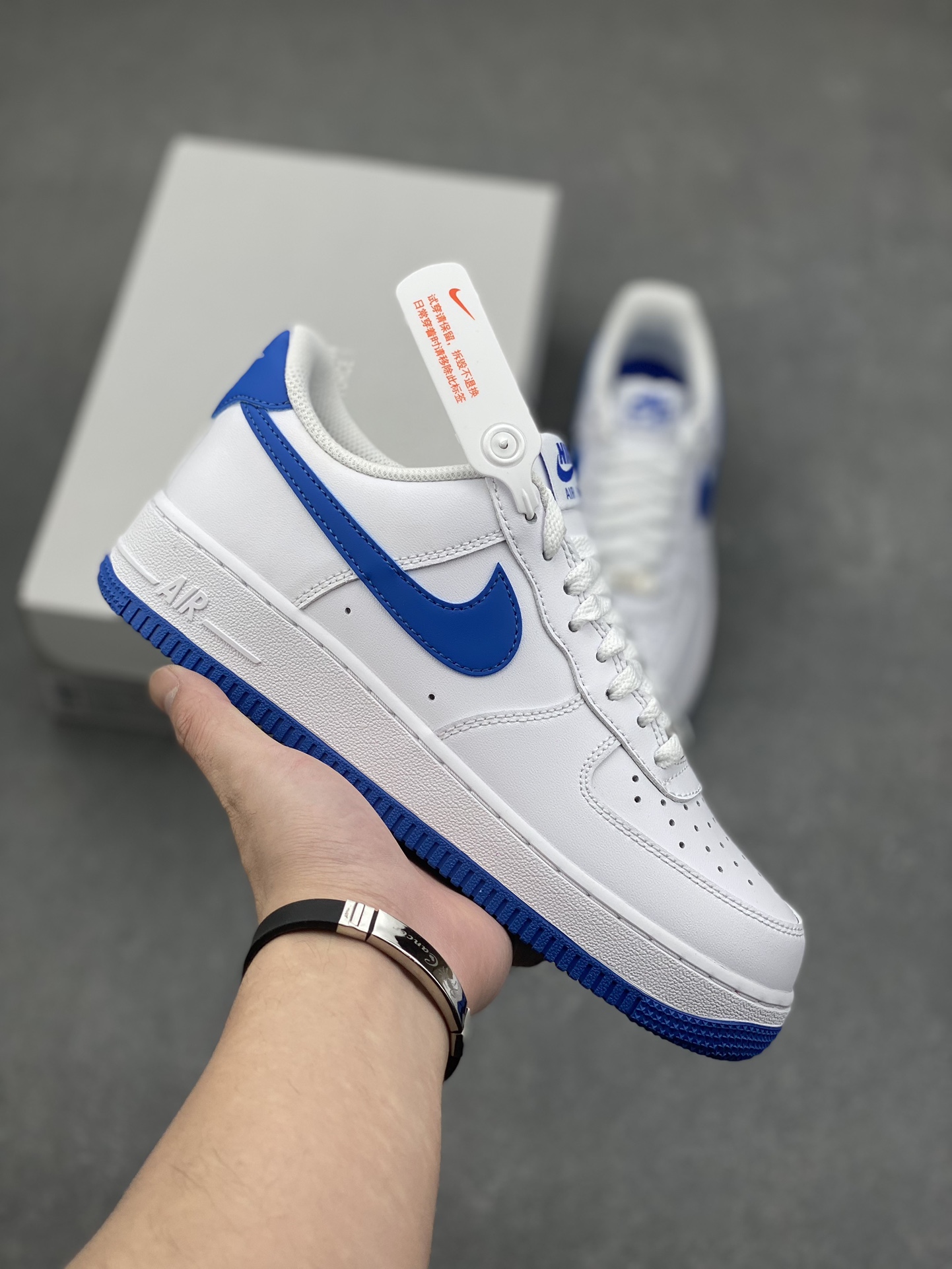 Nike Air Force 1 '07 Low White Royal Blue Casual Sneakers FJ4146-103 2 i1732811184 4762 1